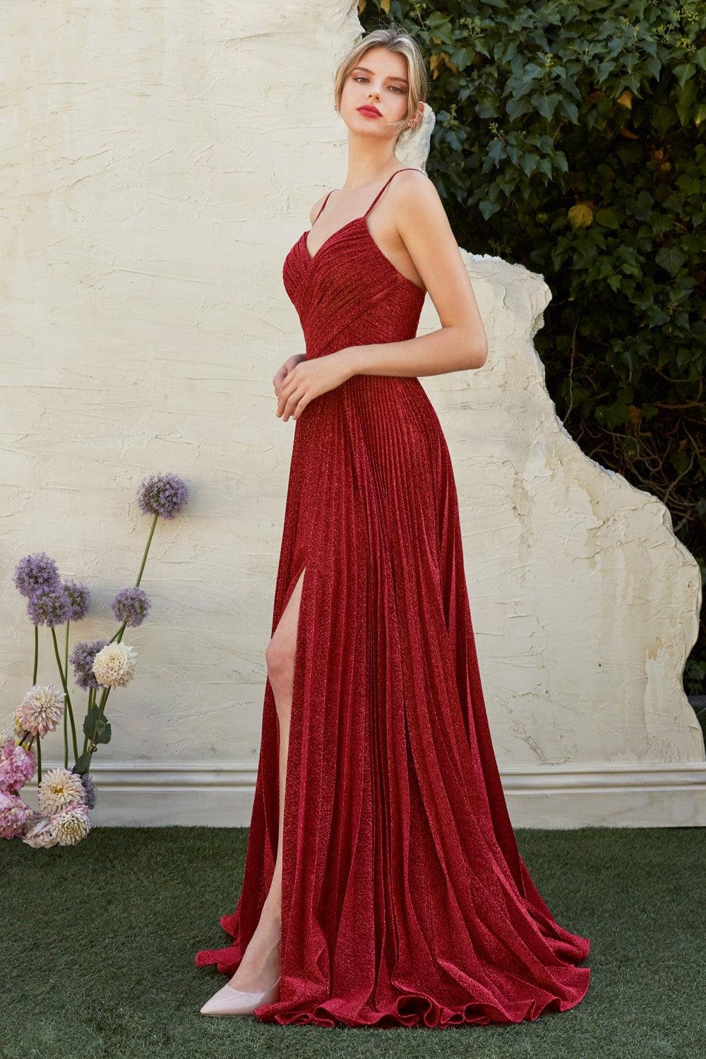 Cinderella Divine CJ534 Sexy Long Prom Dress with High Slit