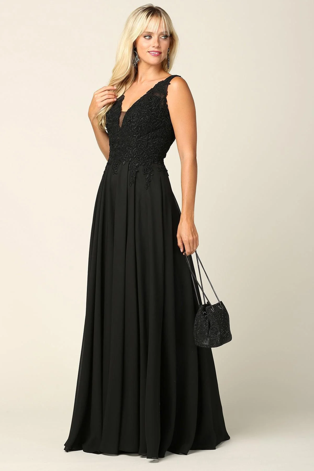 Long Sleeveless Formal Mother of the Bride Dress Sale