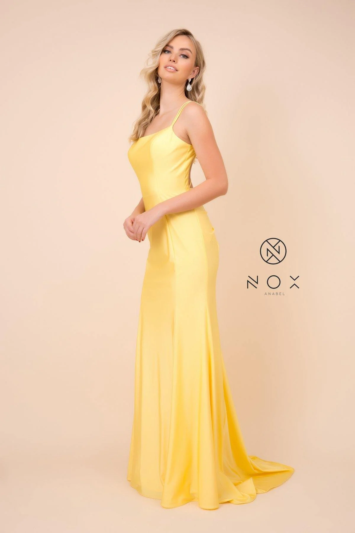 Long  Formal Prom Fitted Evening Dress