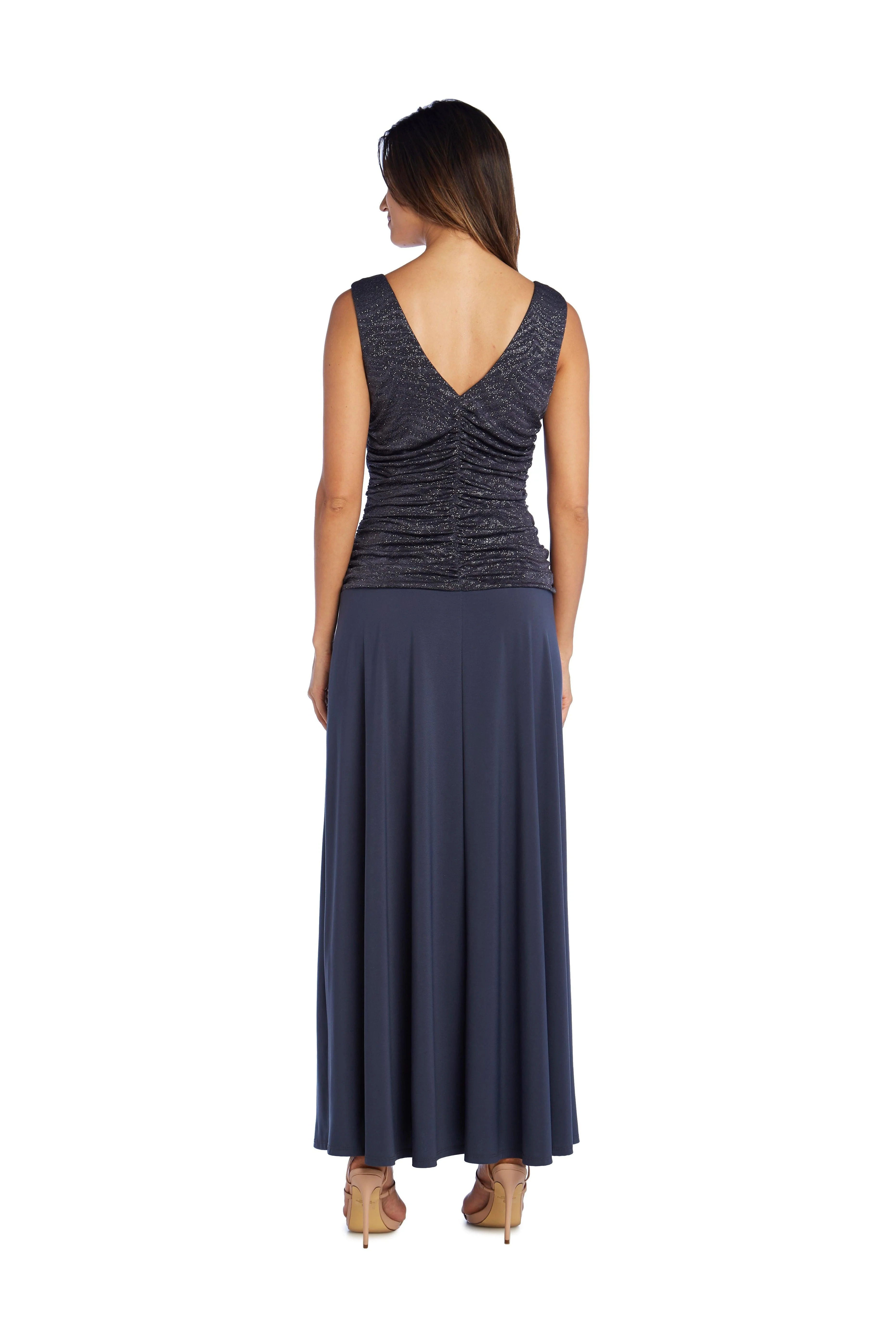 R&M Richards 3629P Long Formal Petite Maxi Dress