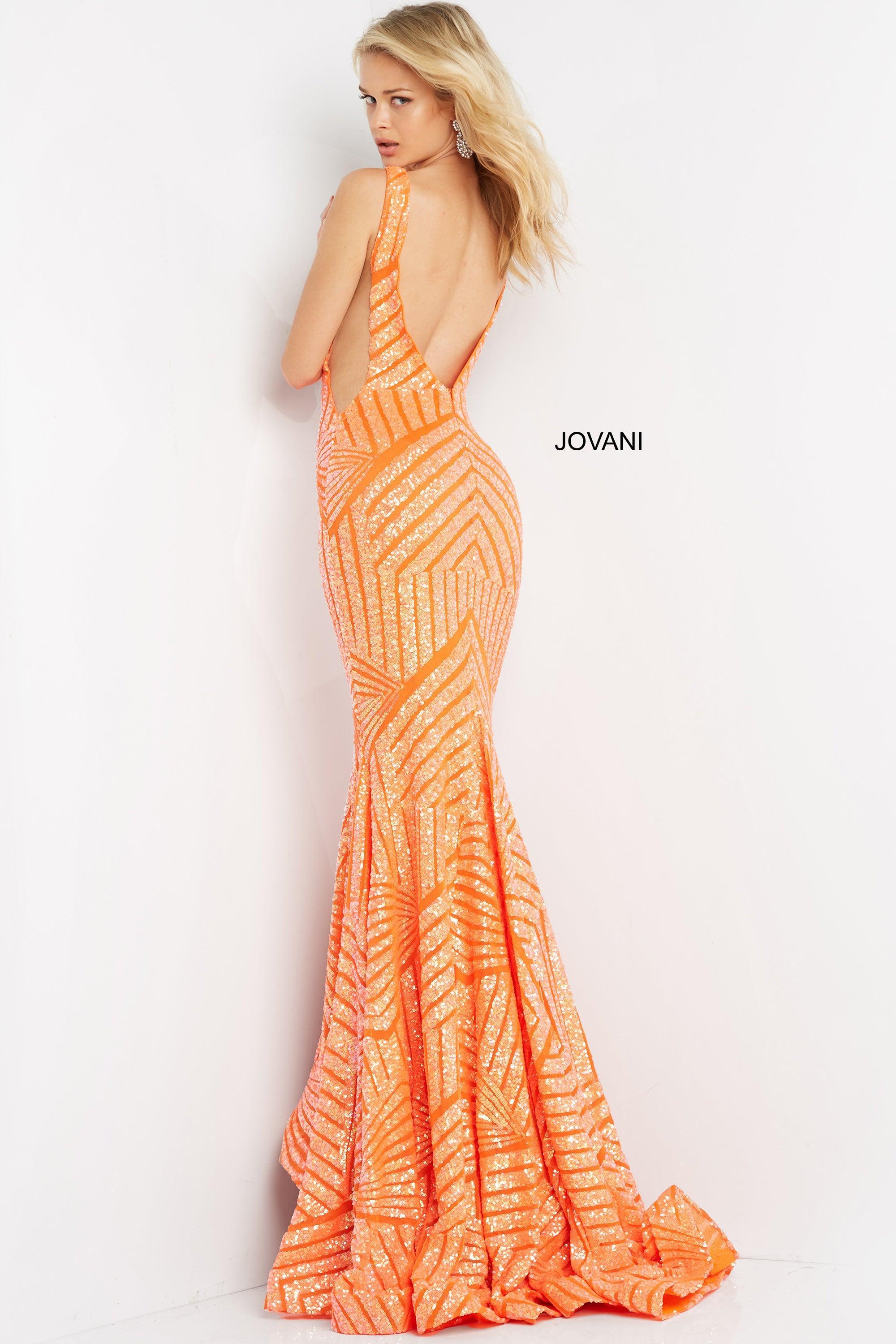 Jovani 59762 Sleeveless Long Fitted Formal Gown Sale