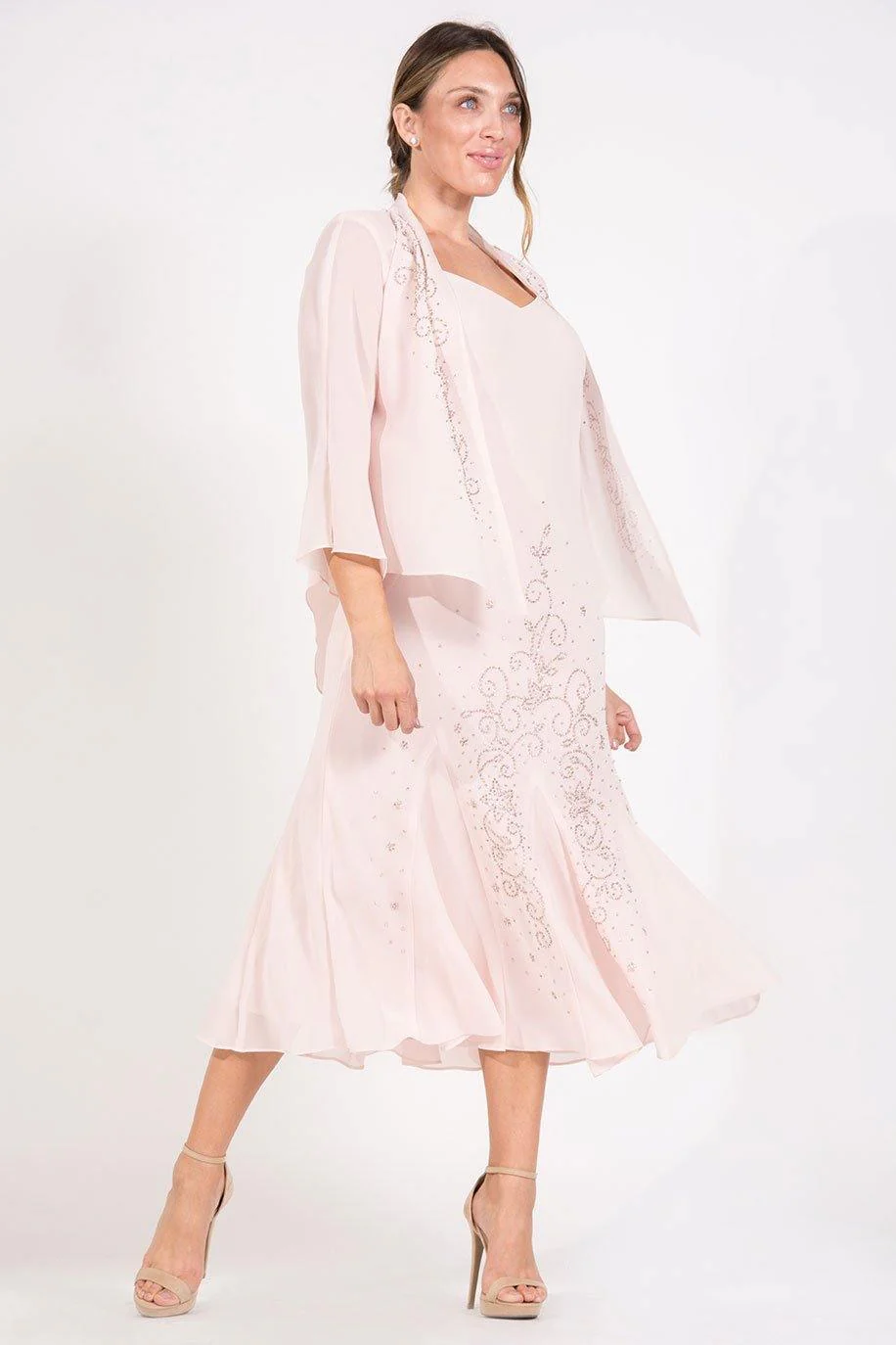 R&M Richards 058260 Long Formal Jacket Dress Clearance