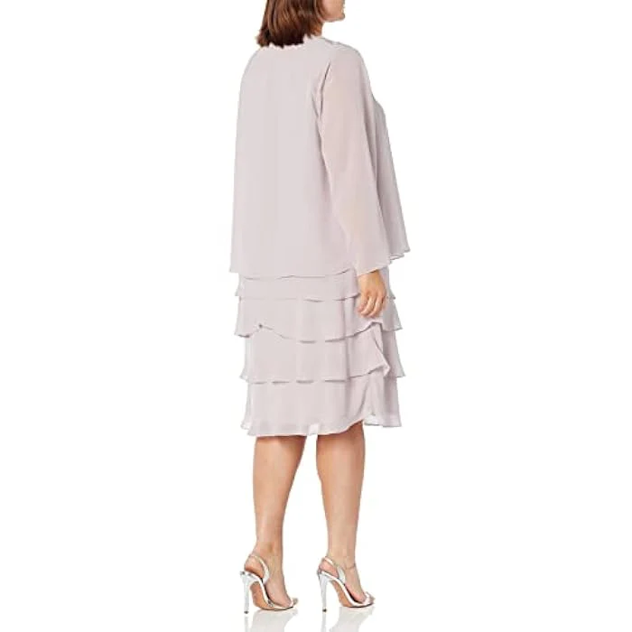 SL Fashions 622372 Short Mother of the Bride Dress