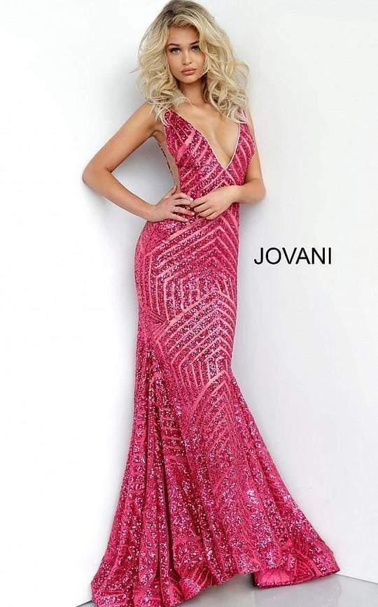 Jovani 59762 Sleeveless Long Fitted Formal Gown Sale