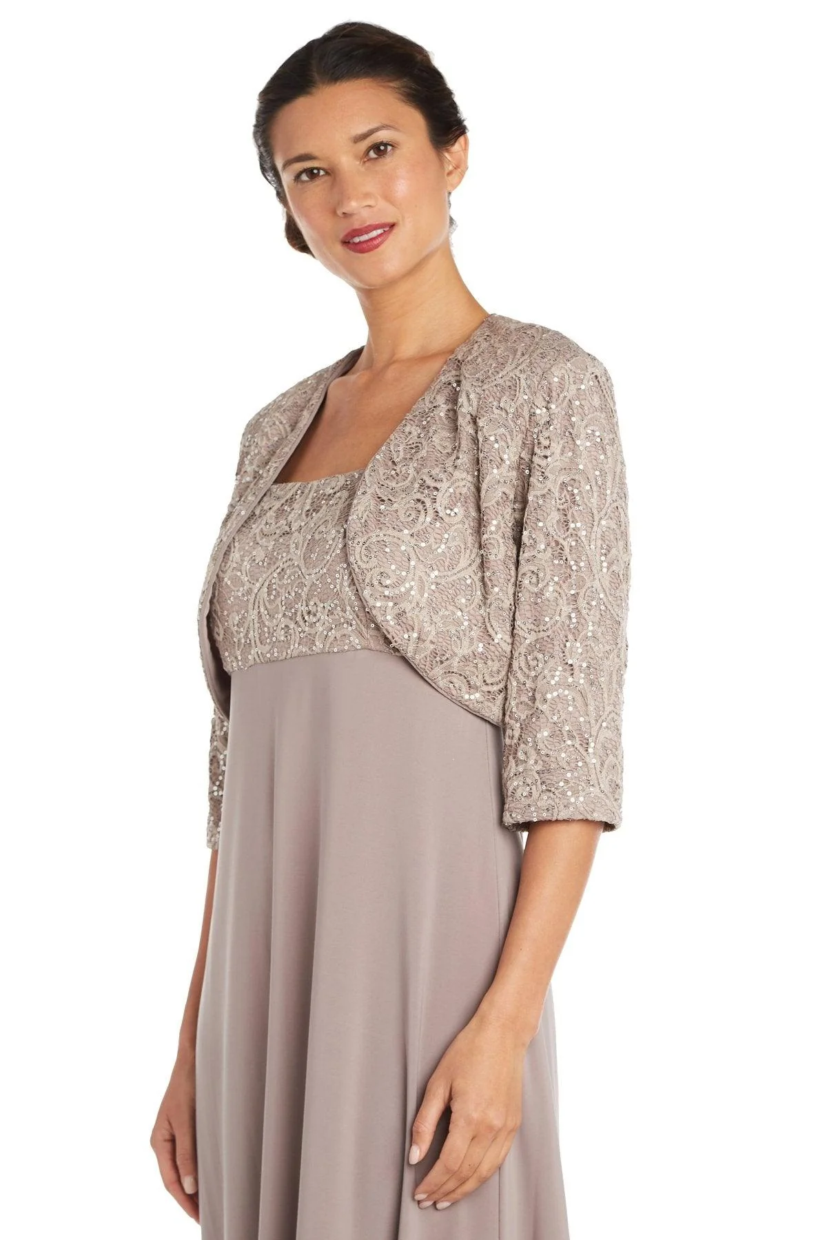 R&M Richards 3606 Long Mother Of The Bride Dress