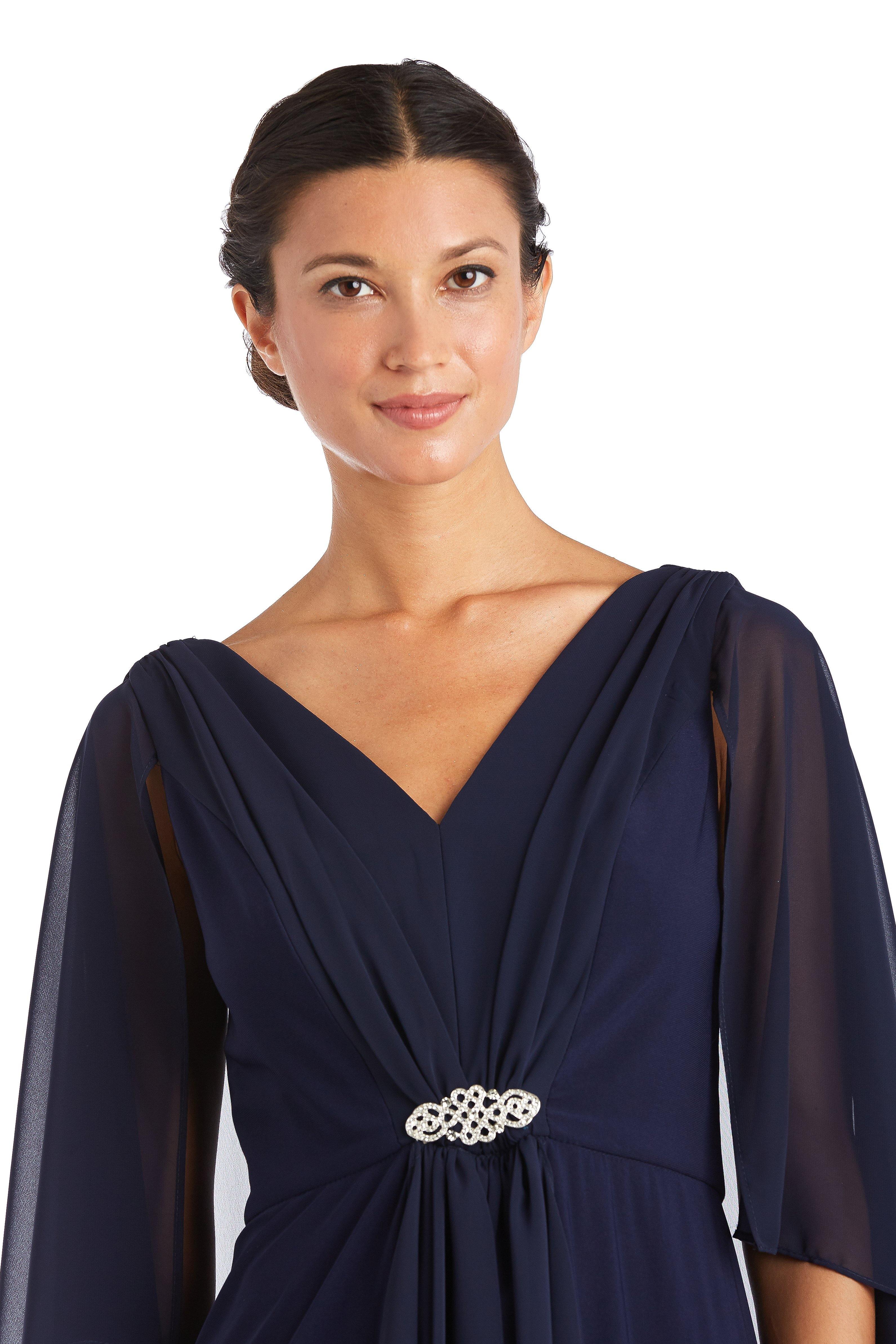 R&M Richards 7329 Long Mother Of The Bride Dress