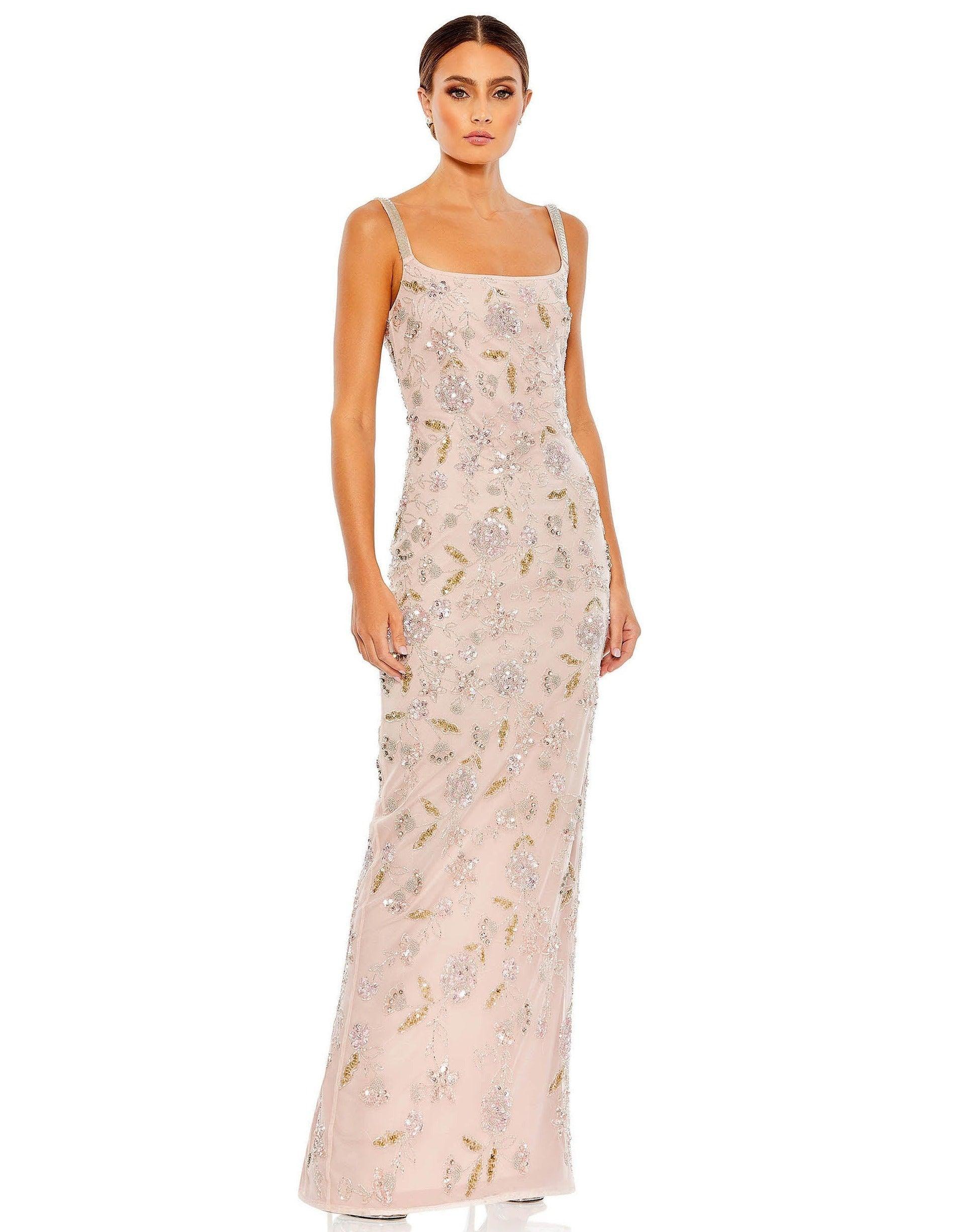 Mac Duggal 10808 Prom Long Formal Floral Dress Sale