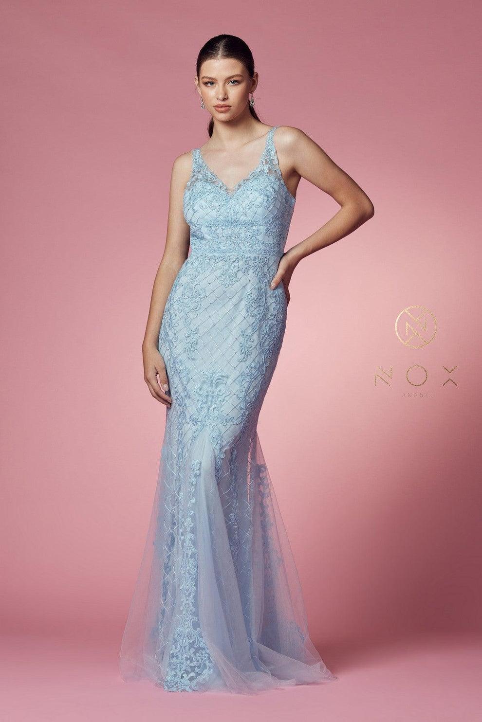 Long Formal Sleeveless Mermaid Prom Dress Sale