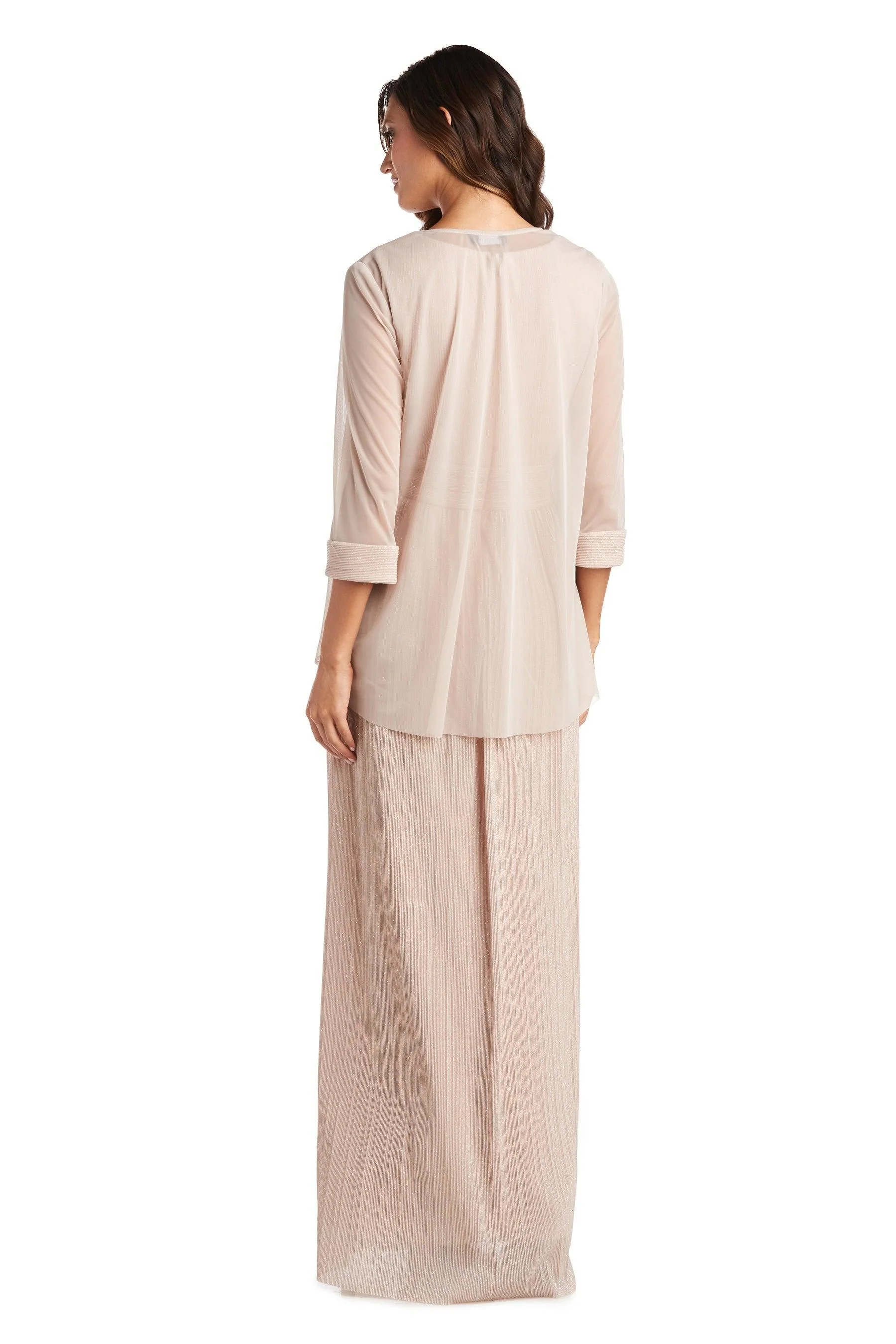 R&M Richards 2475P Long Formal Petite Jacket Dress