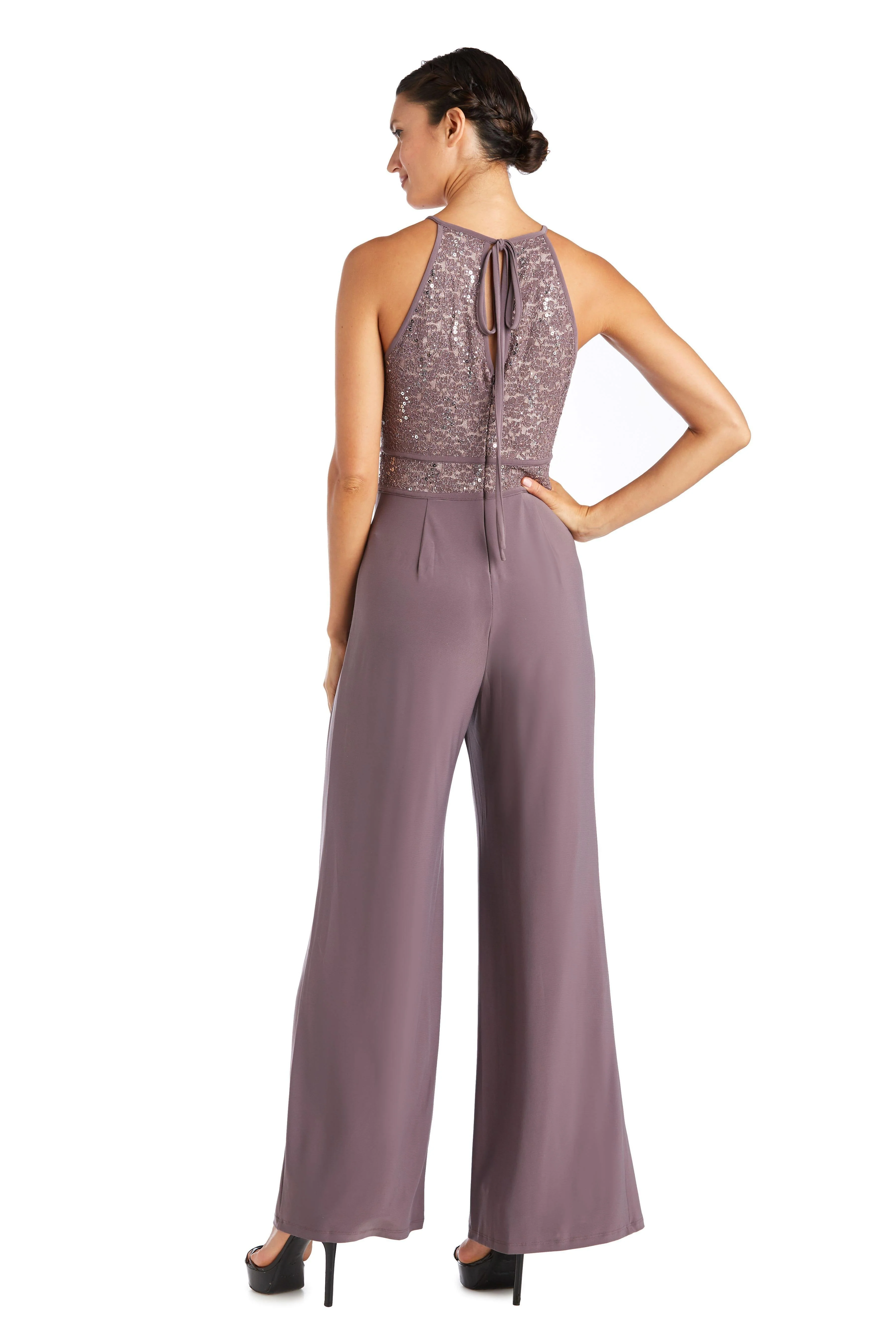 Nightway Lace Pant Jumpsuit Formal 21508