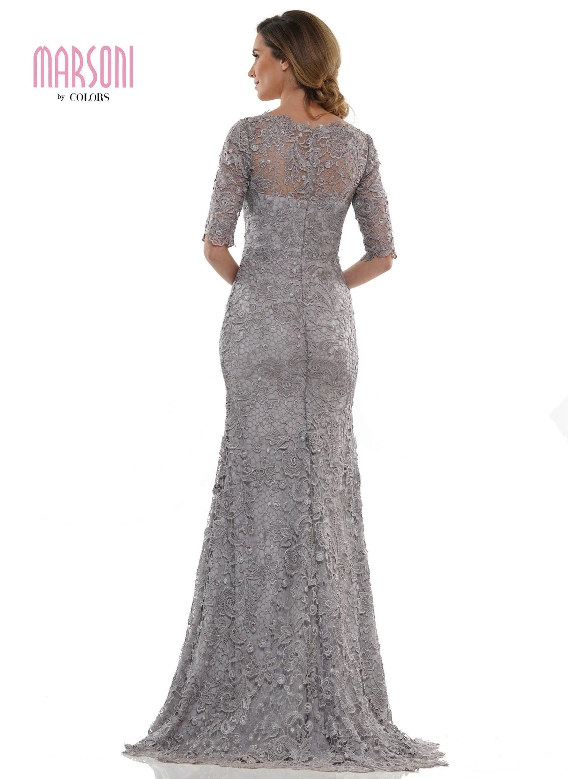 Marsoni Long Mother of the Bride Lace Dress Sale