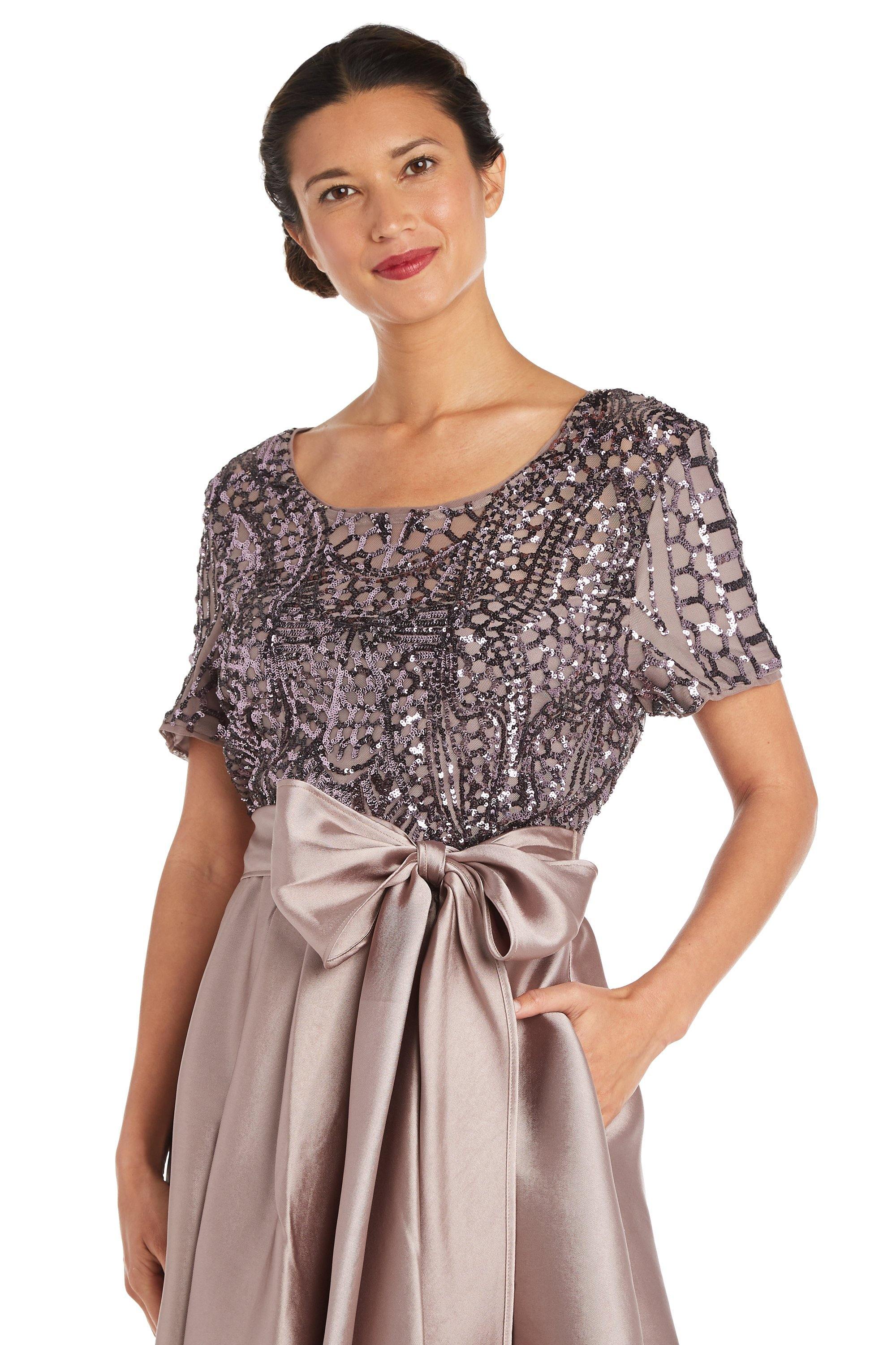 R&M Richards 3532 High Low Cocktail Skirt Top Dress