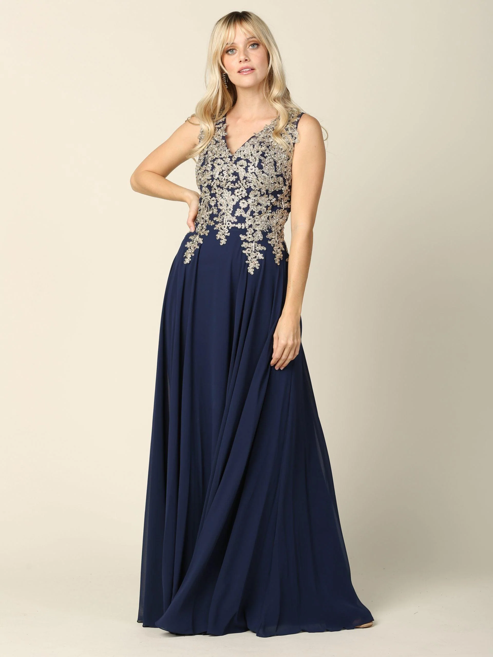Long Mother of the Bride Chiffon Formal Dress Sale