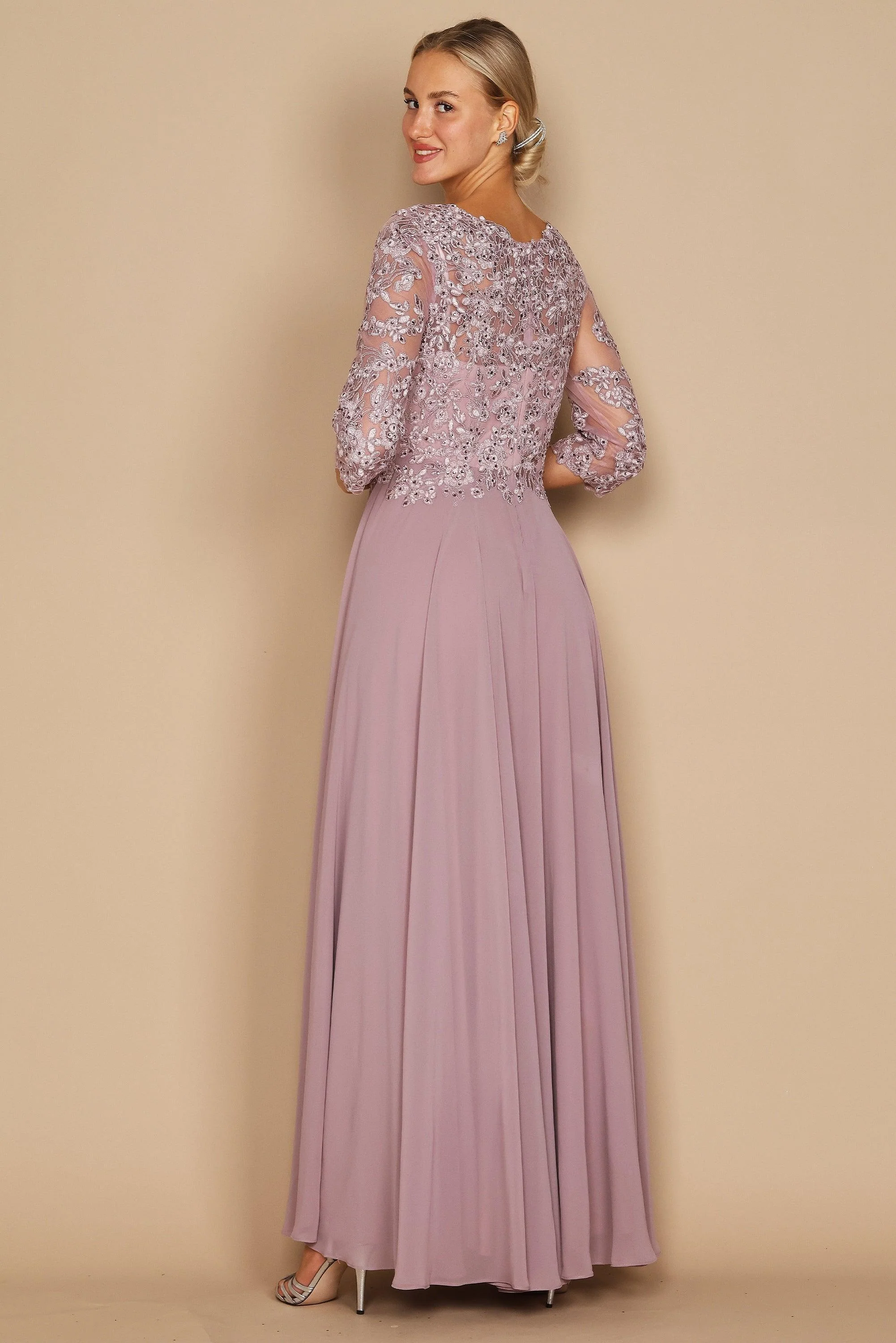 Dylan & Davids Long Formal Mother of the Bride Dress