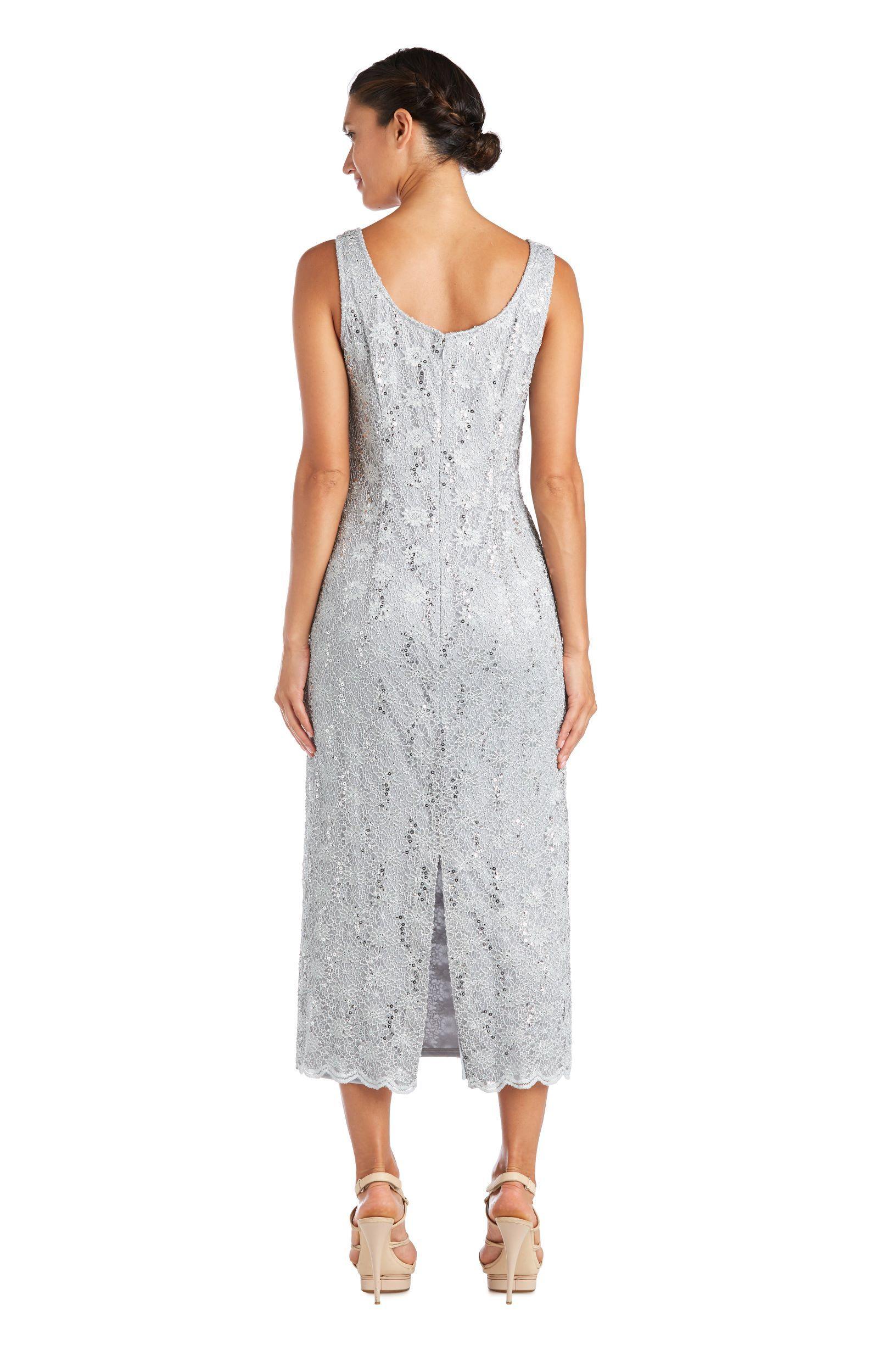 R&M Richards 7295 Long Mother Of The Bride Jacket Dress