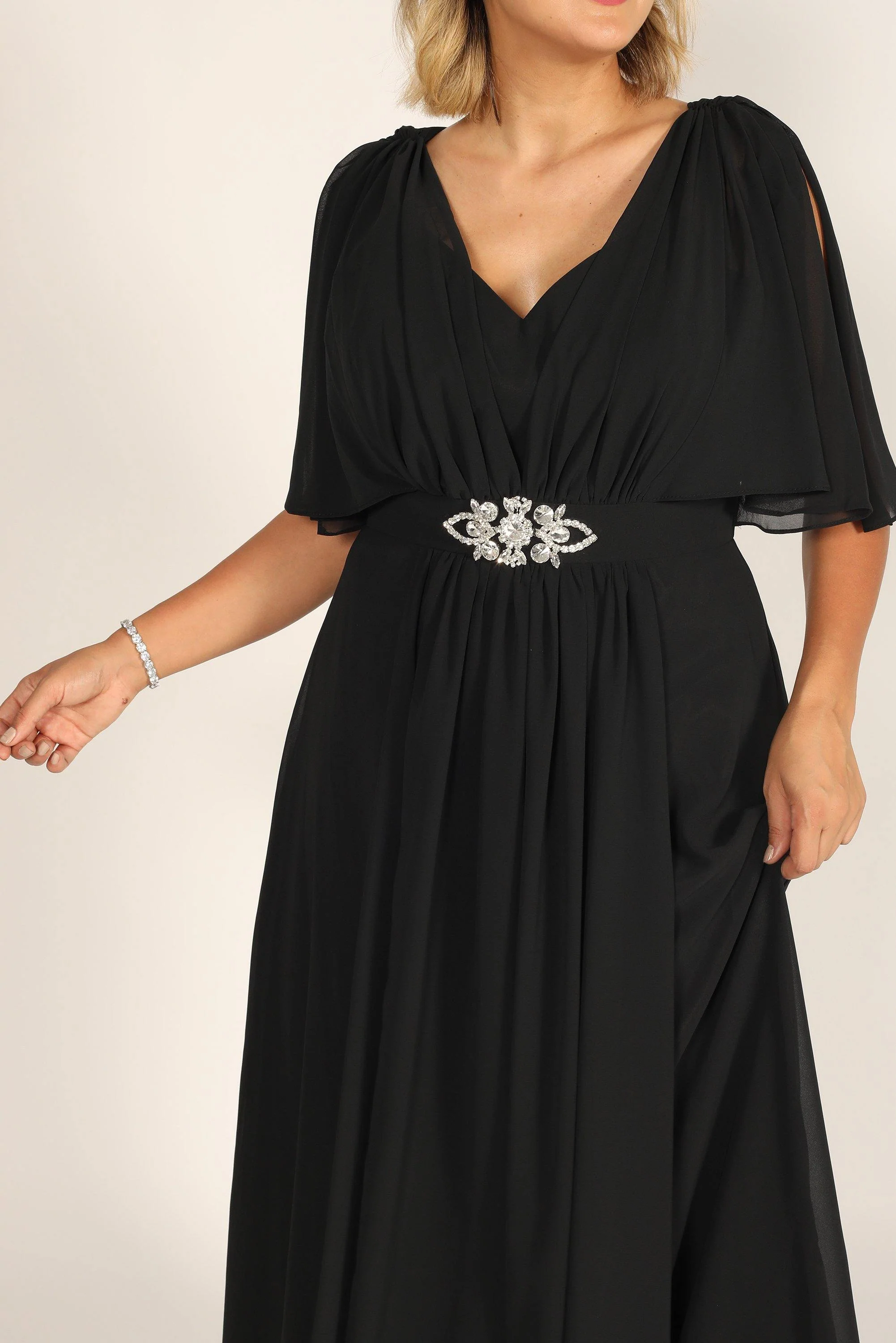 Dylan & Davids Long Formal Black Evening Dress