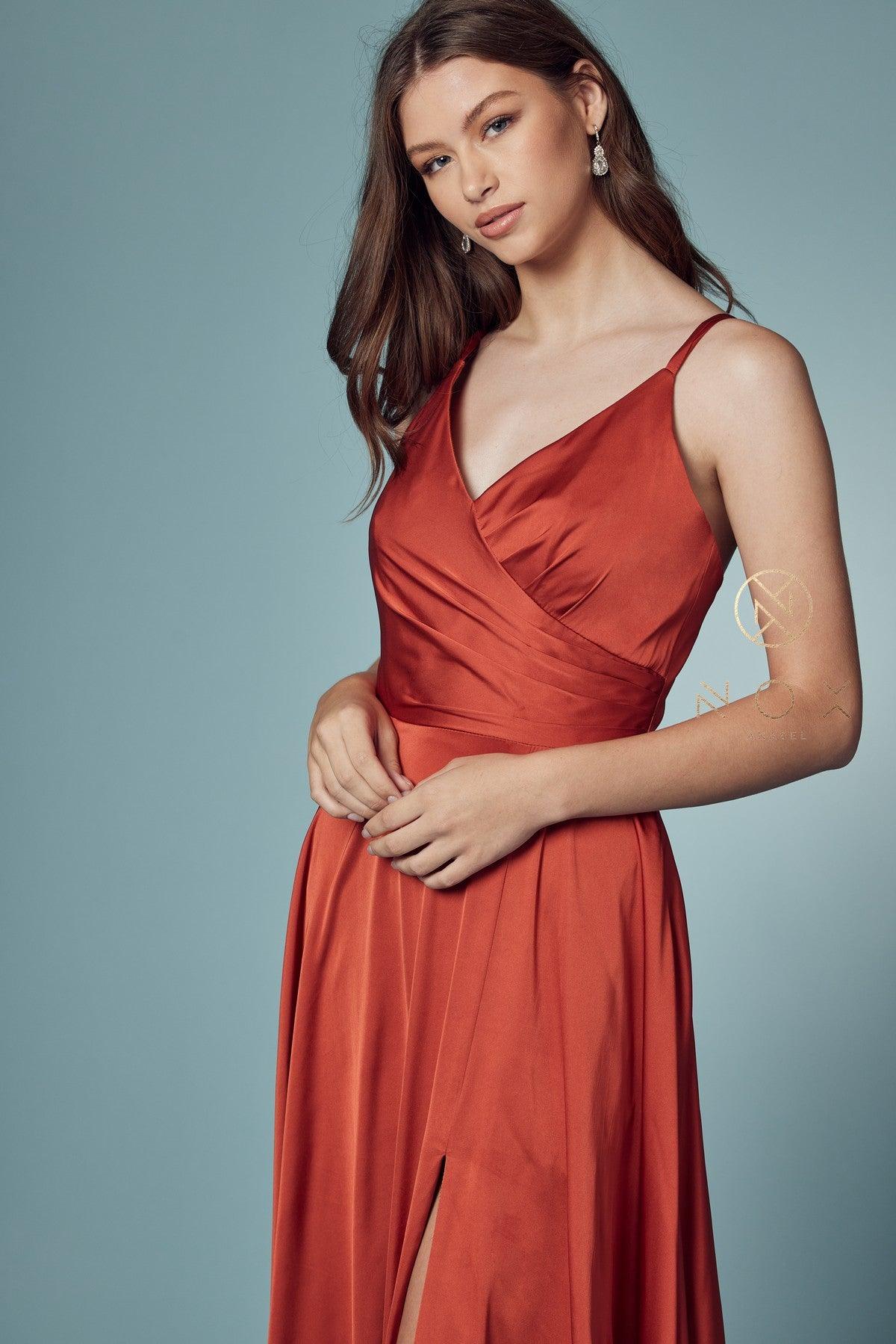 Sleeveless Long Prom Dress