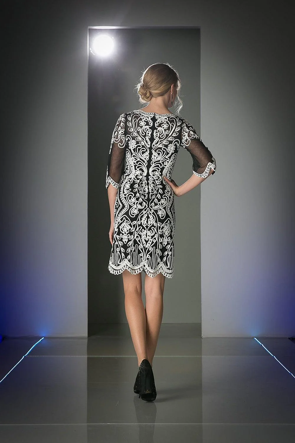 Cinderella Divine CD1966 Short Mother of the Bride Dress