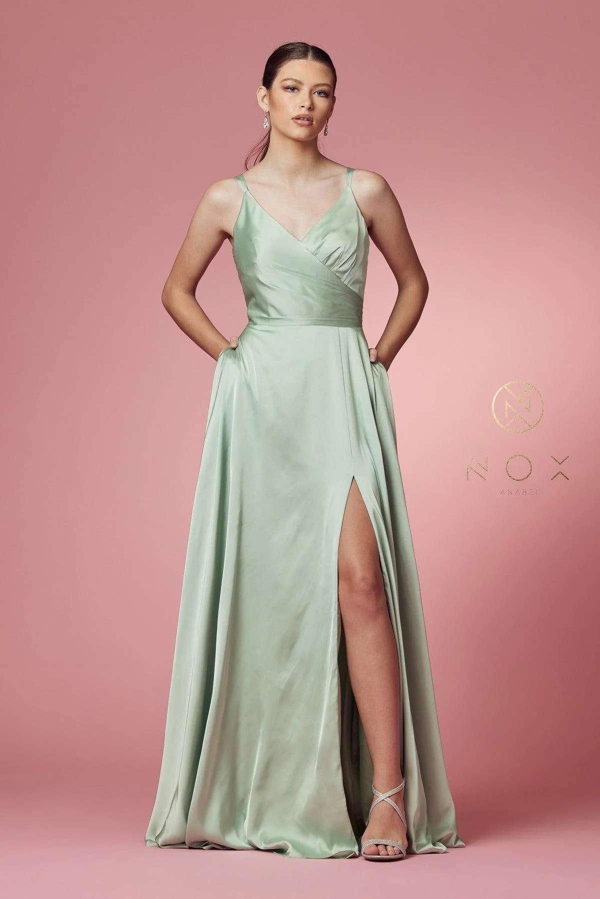 Sleeveless Long Prom Dress