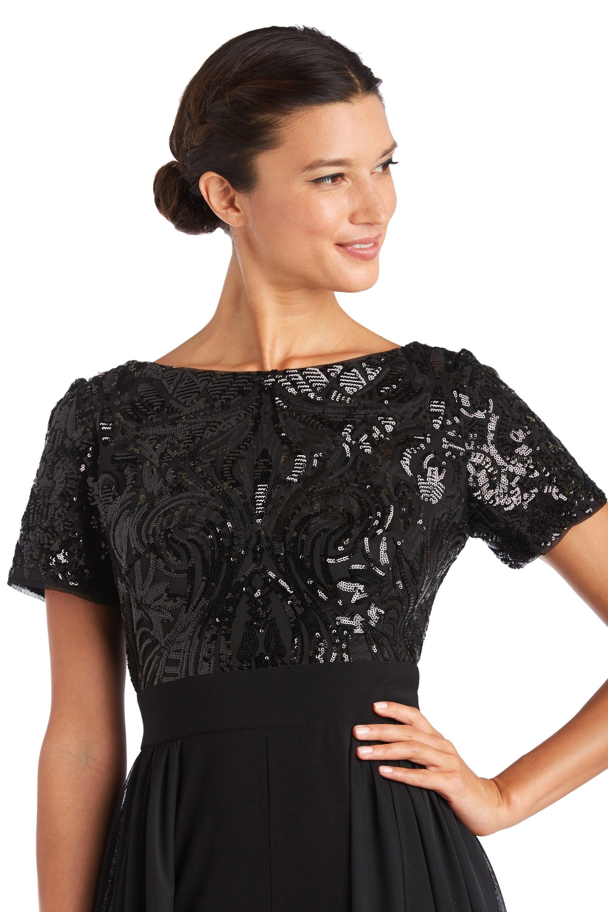 R&M Richards 7632P Sequins Formal Petite Jumpsuit Sale