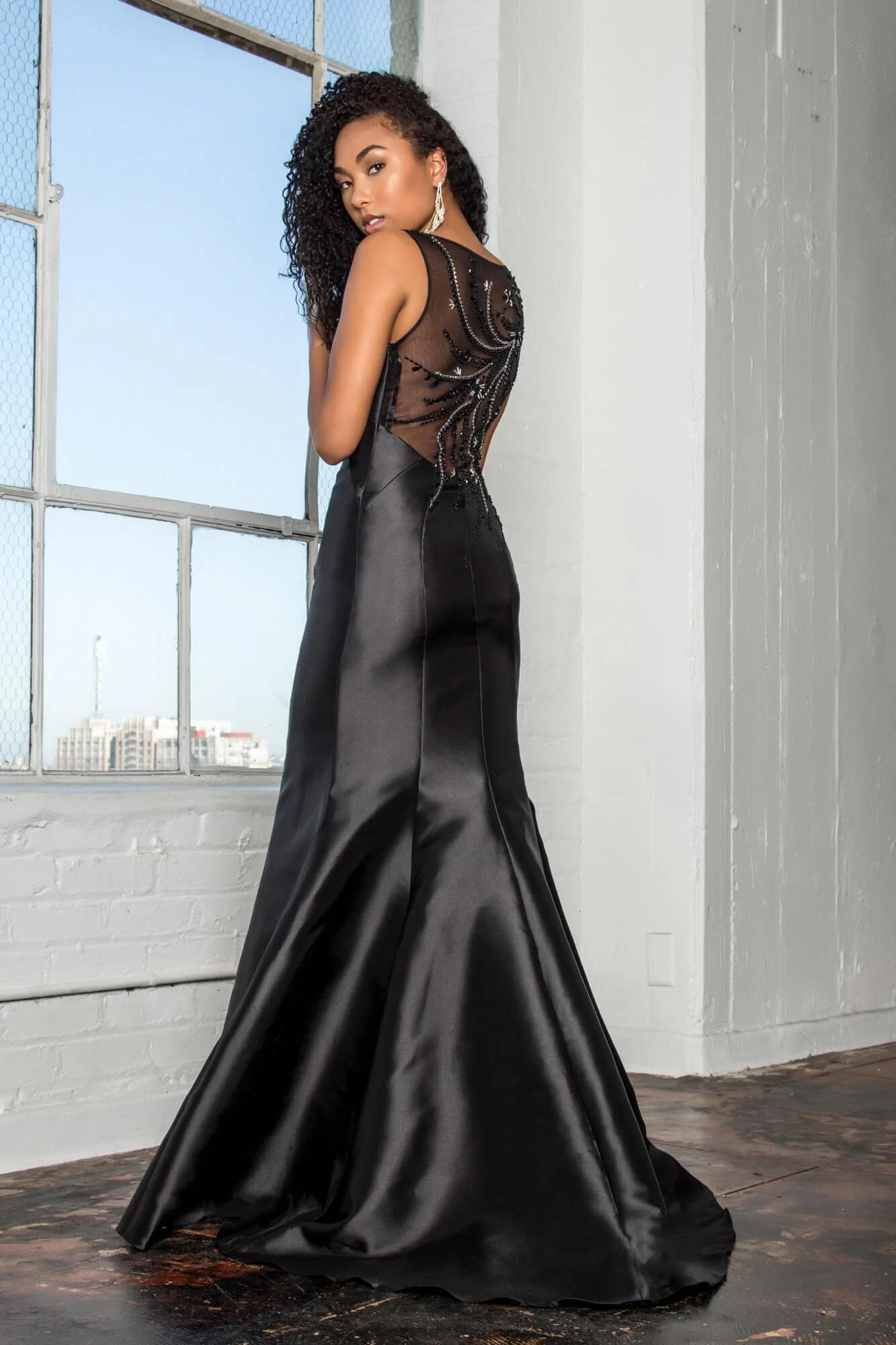 Prom Long Formal Sleeveless Mermaid Evening Dress