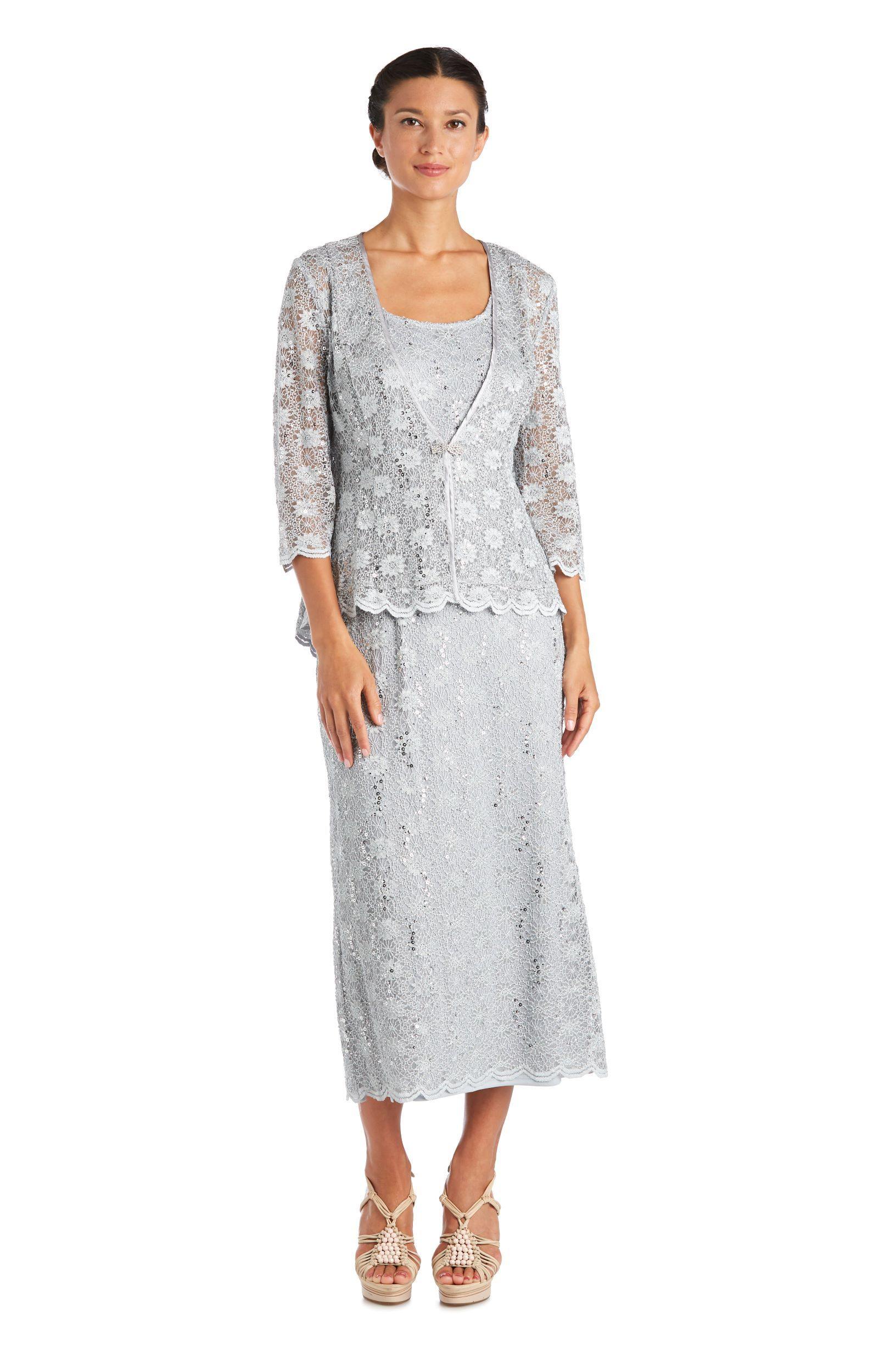 R&M Richards 7295 Long Mother Of The Bride Jacket Dress Sale