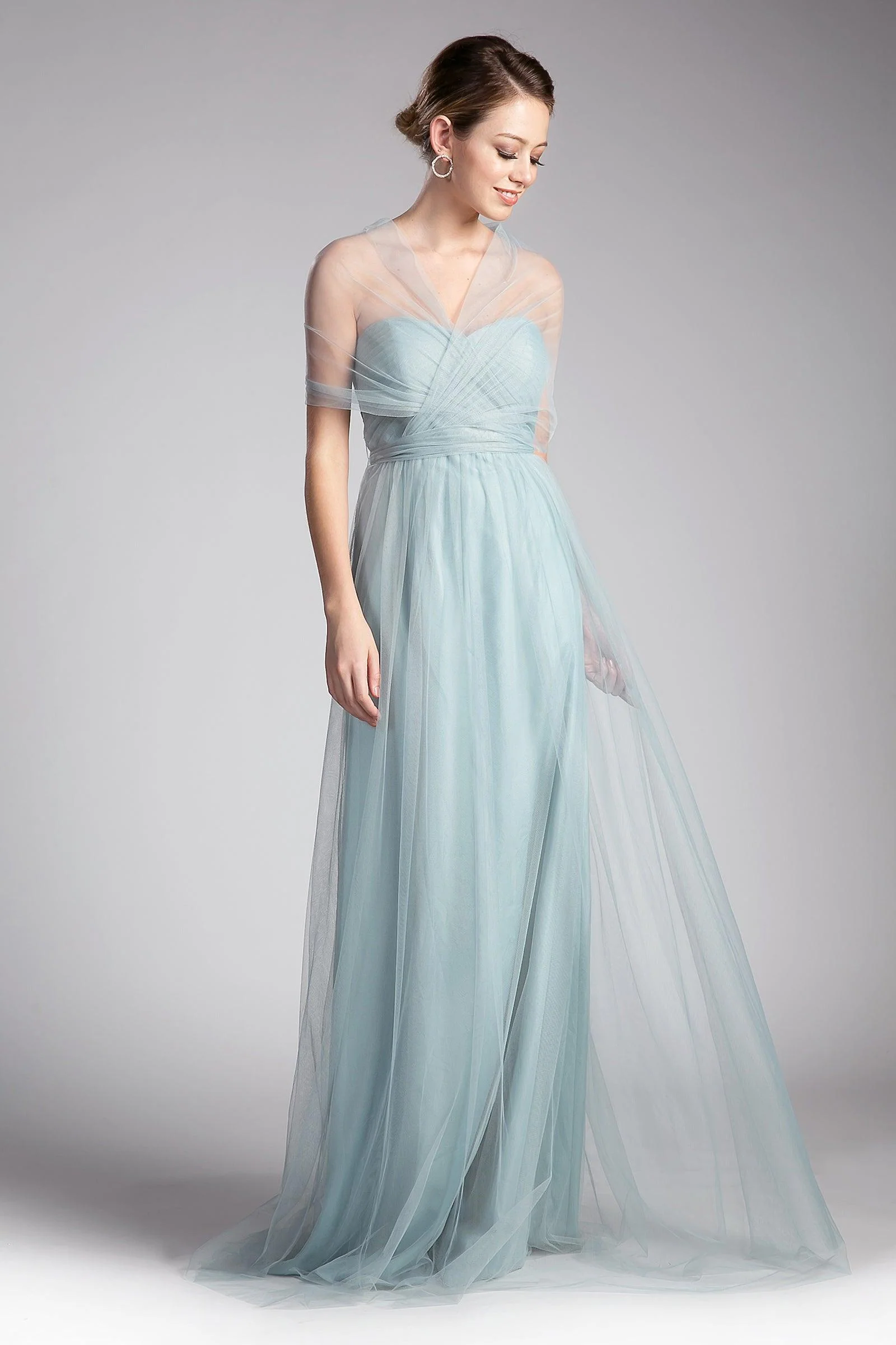 Cinderella Divine ET322 Long Sleeveless Formal Dress