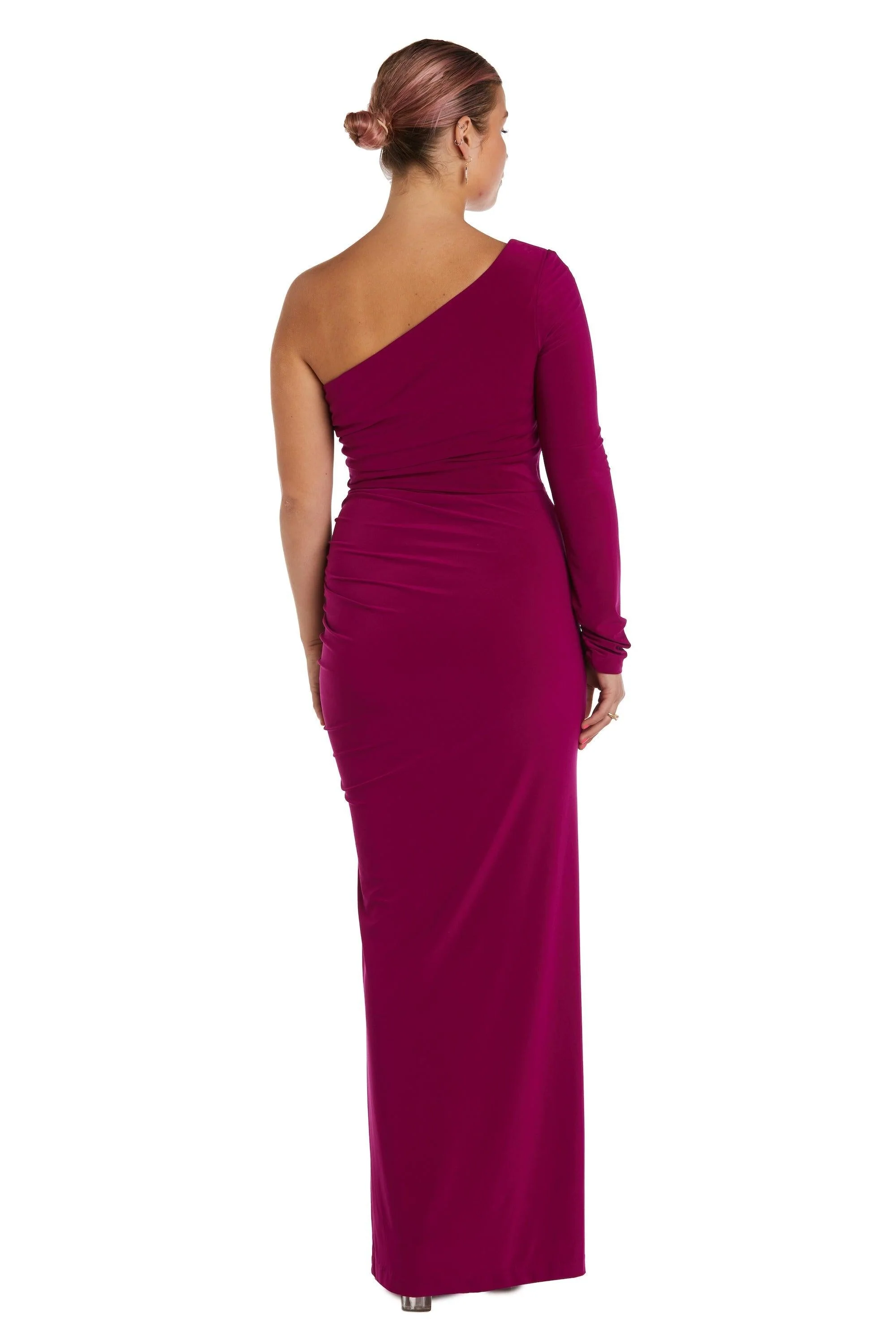 Nightway Long One Shoulder Formal Dress 22158
