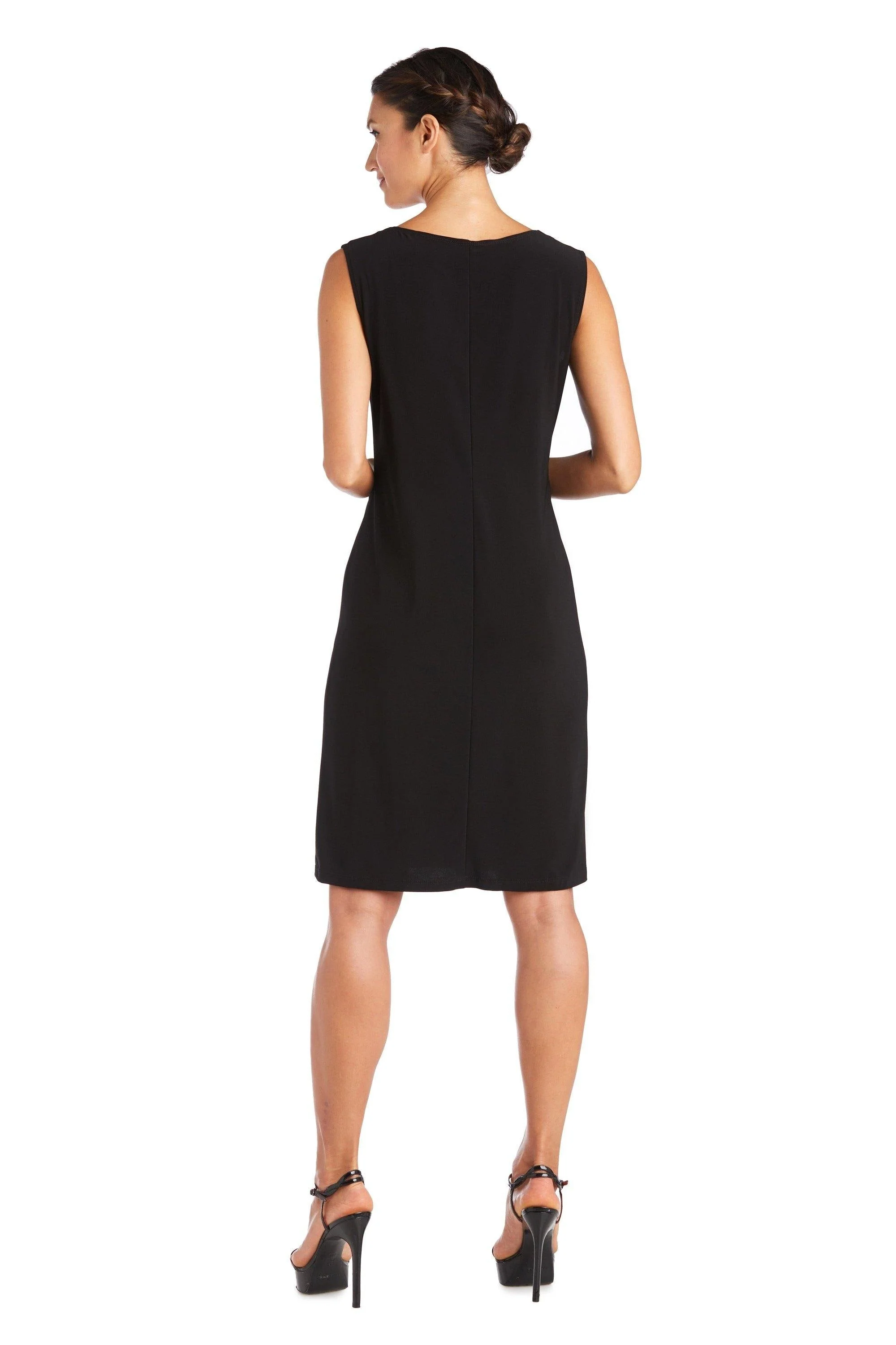 R&M Richards 7167 Mother Of Bride Jacket Short Dress