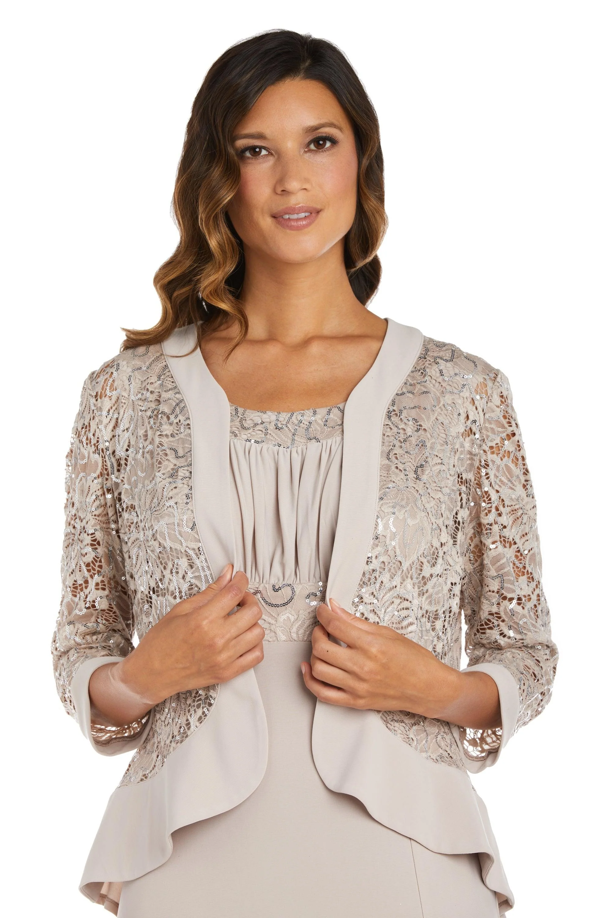 R&M Richards 3785P Long Formal Petite Jacket Dress Sale