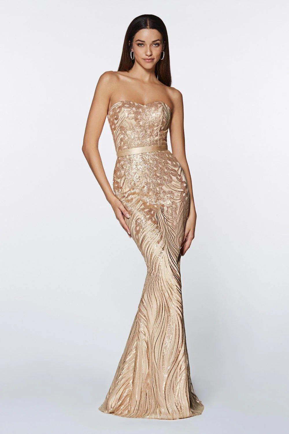 Cinderella Divine CD0112 Sexy Formal Long Prom Dress