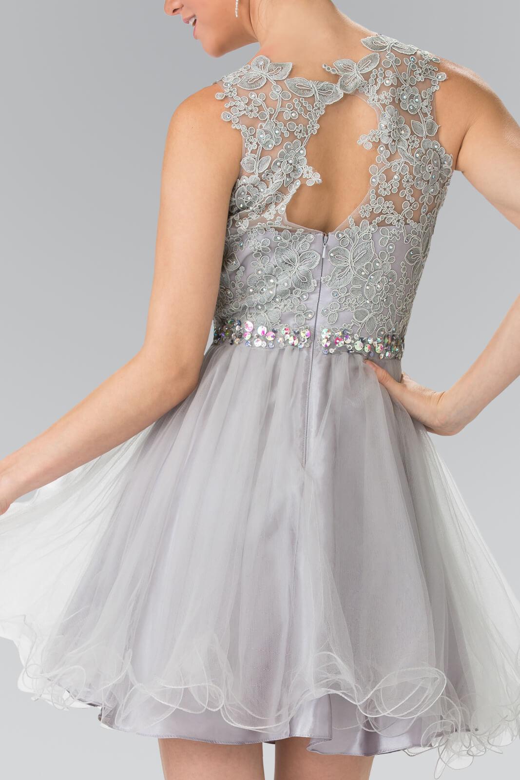 Sleeveless Prom Short Dress Homecoming