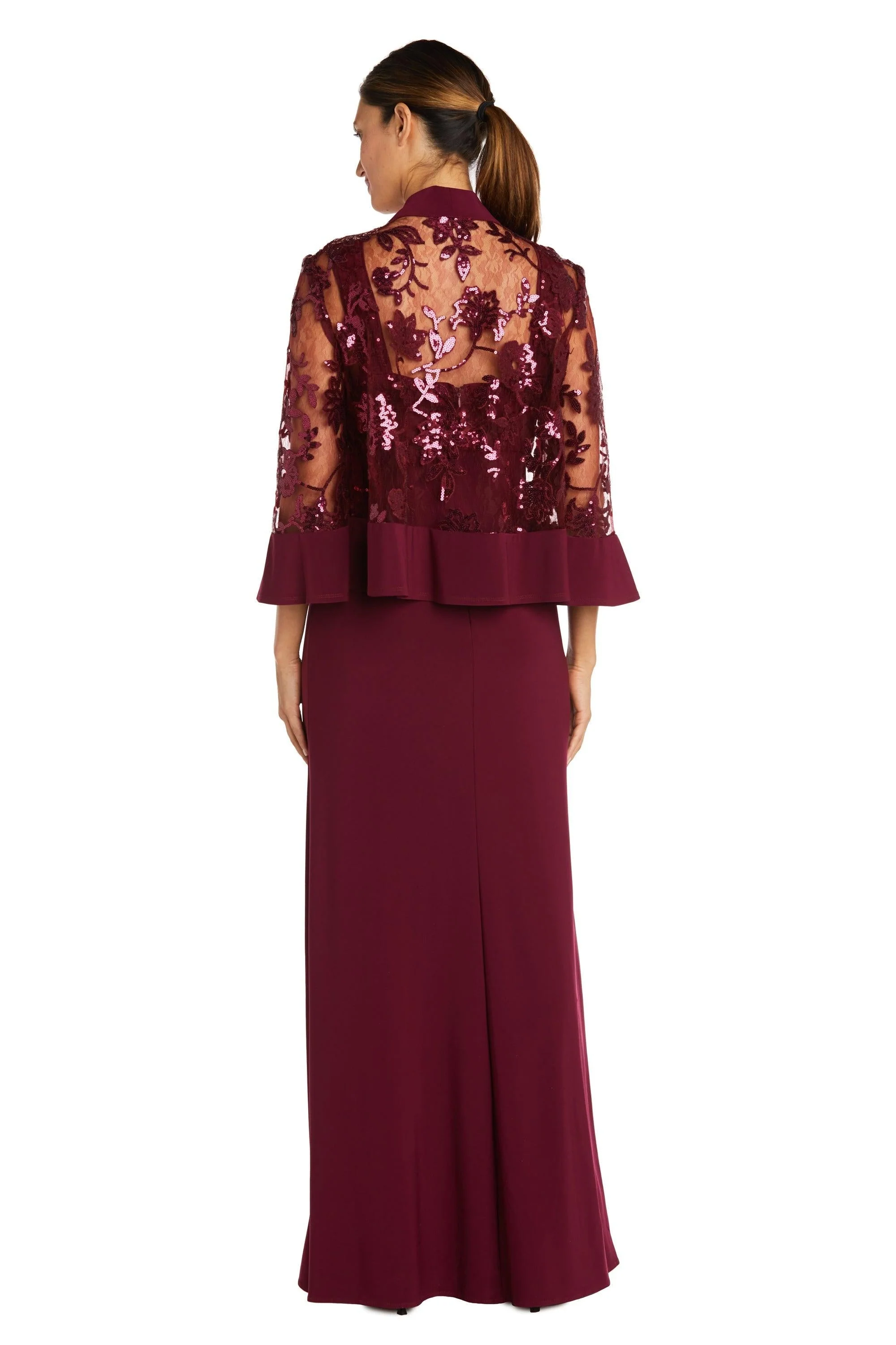 R&M Richards 2655 Long Mother Of The Bride Dress