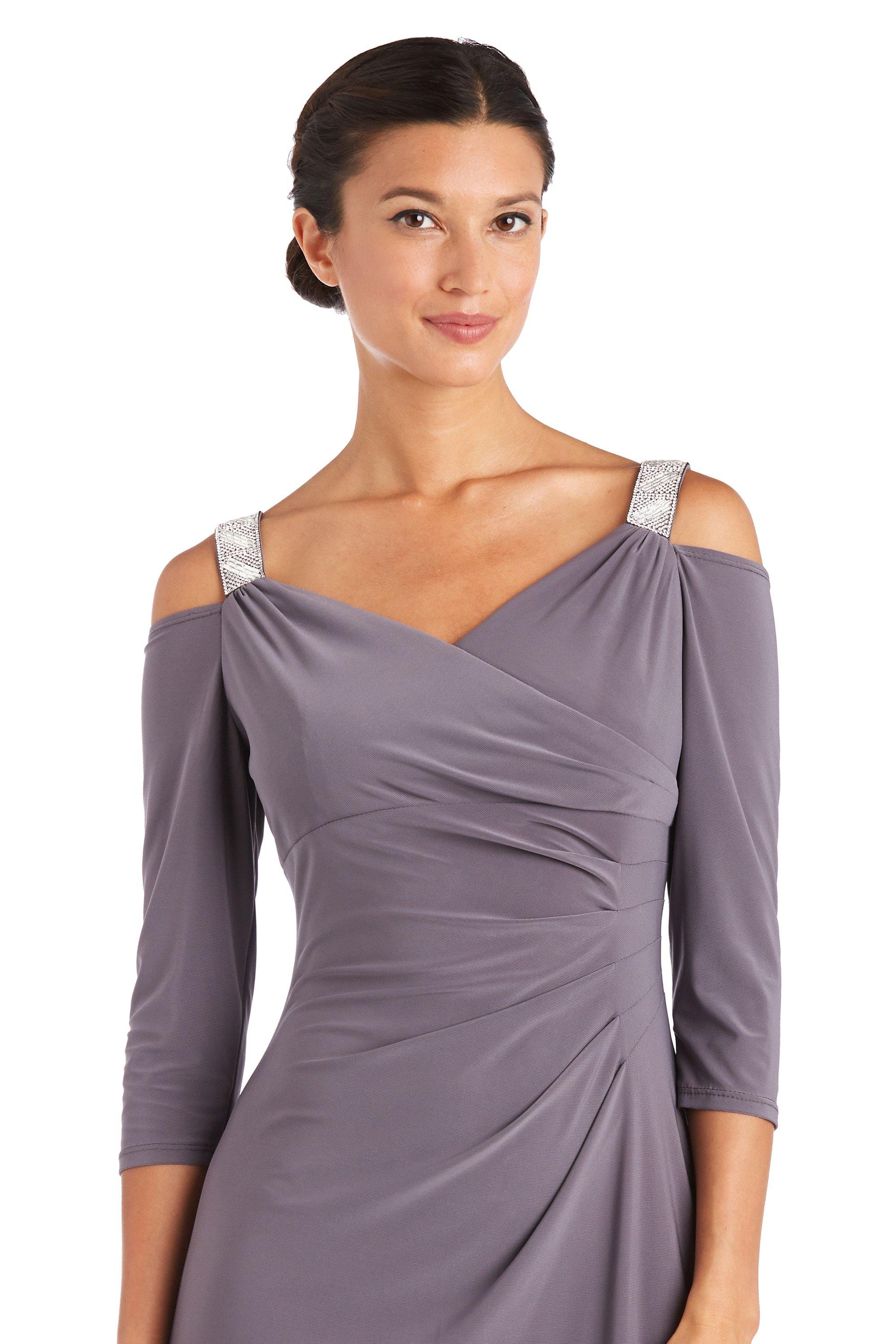 R&M Richards 5659 Long Formal Mother Of The Bride Dress