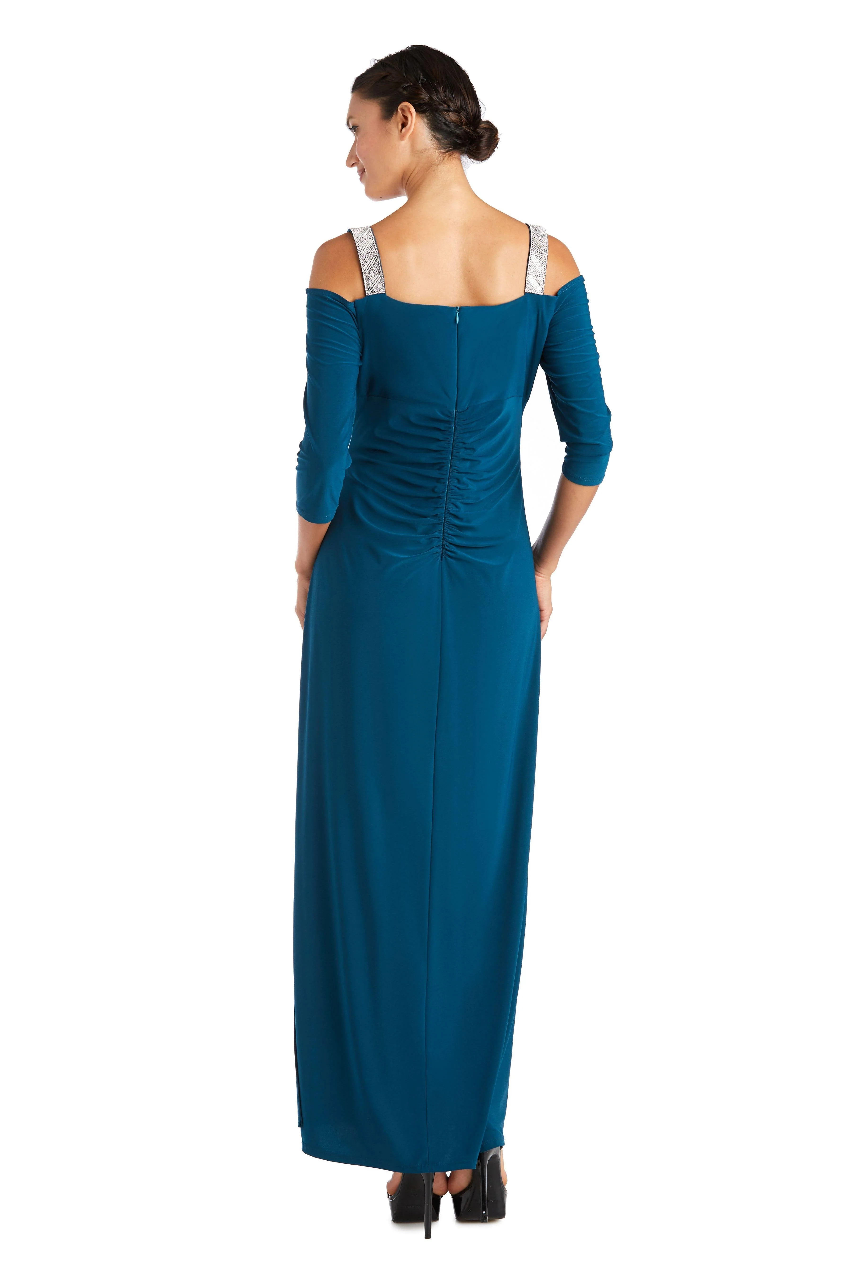 R&M Richards 5659 Long Formal Mother Of The Bride Dress