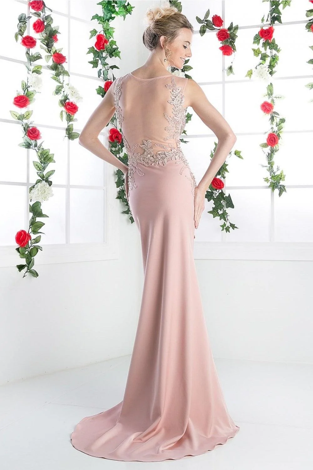Cinderella Divine CD8912 Prom Long Dress Sleeveless Evening Gown