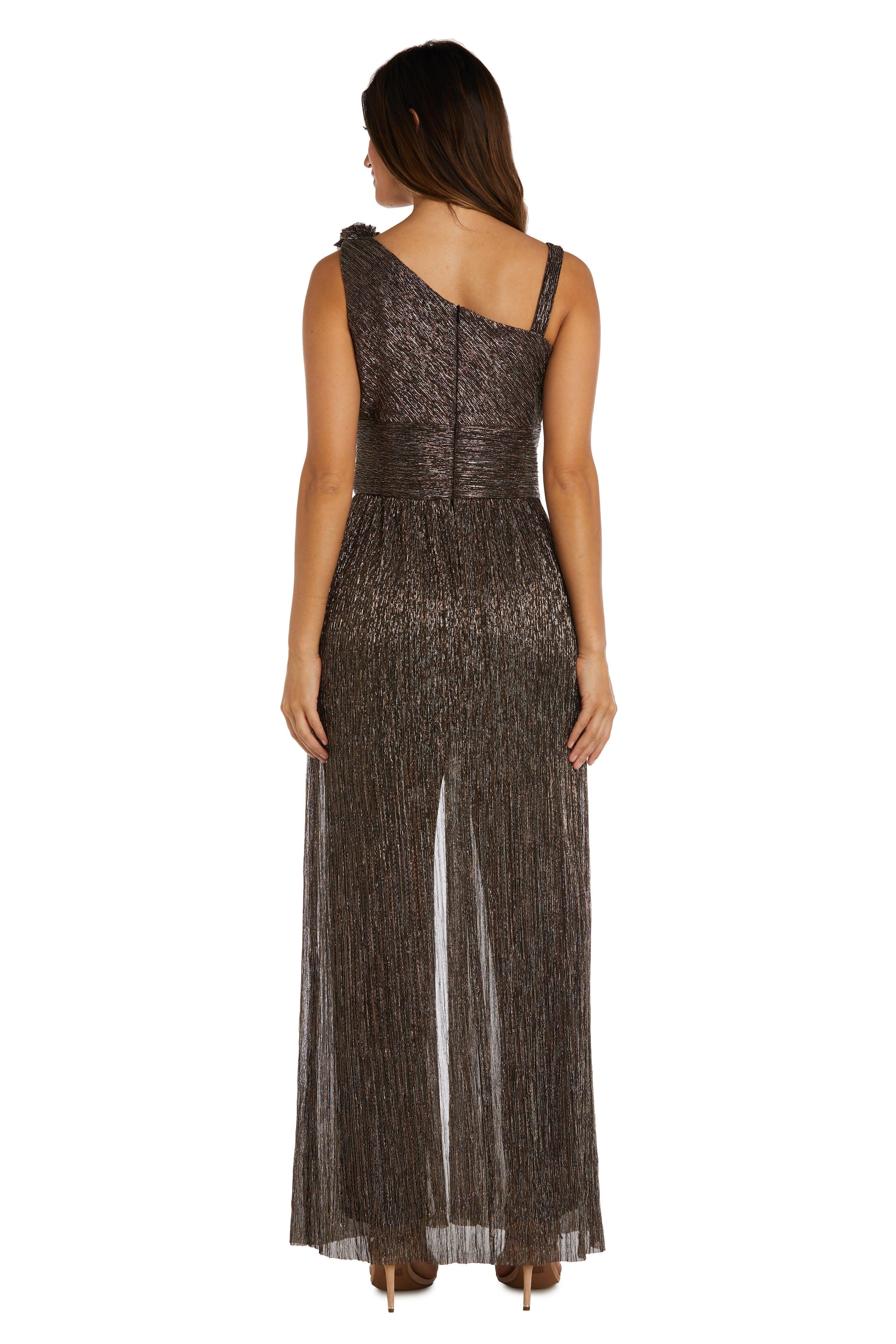 R&M Richards 9628 Formal One Shoulder Jumpsuit
