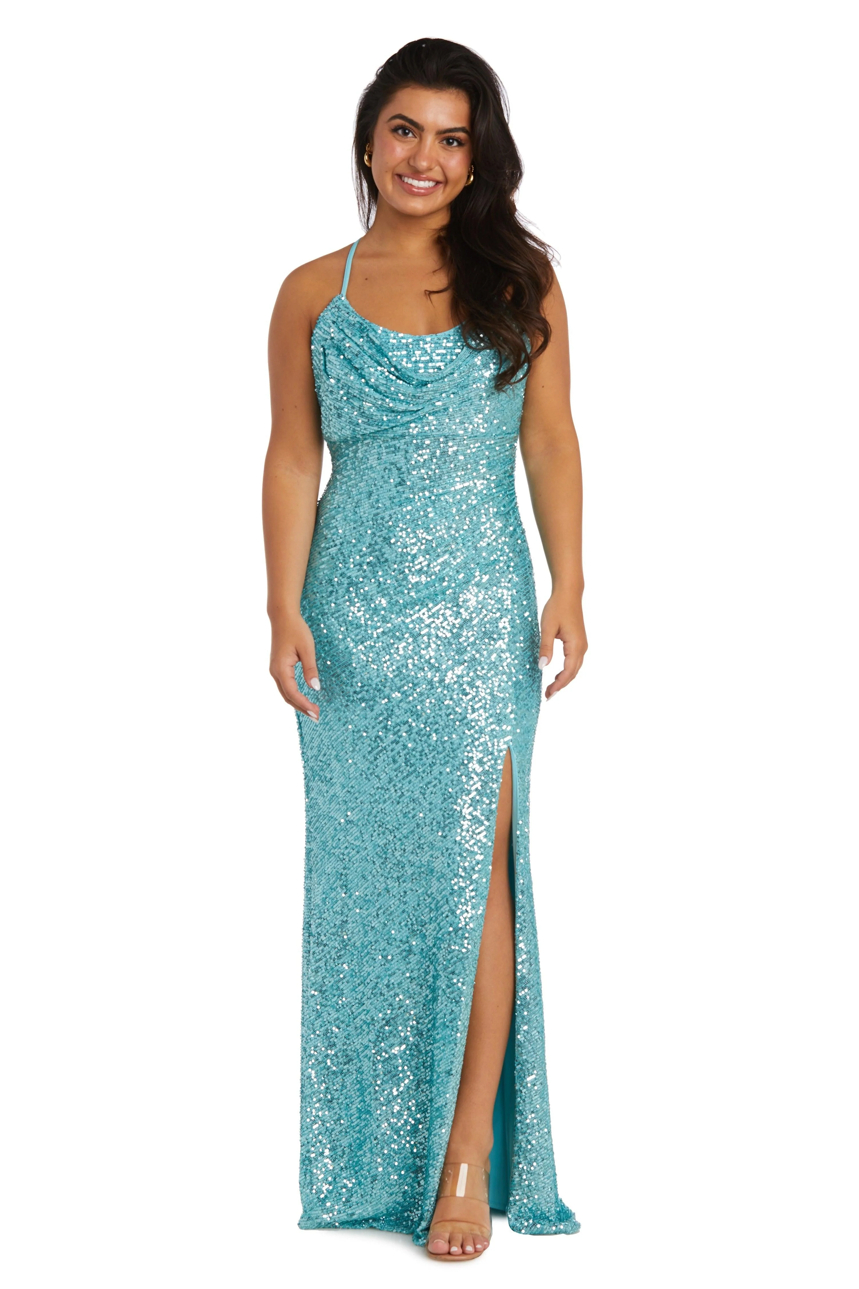 Nightway Long Formal Evening Dress 21936A