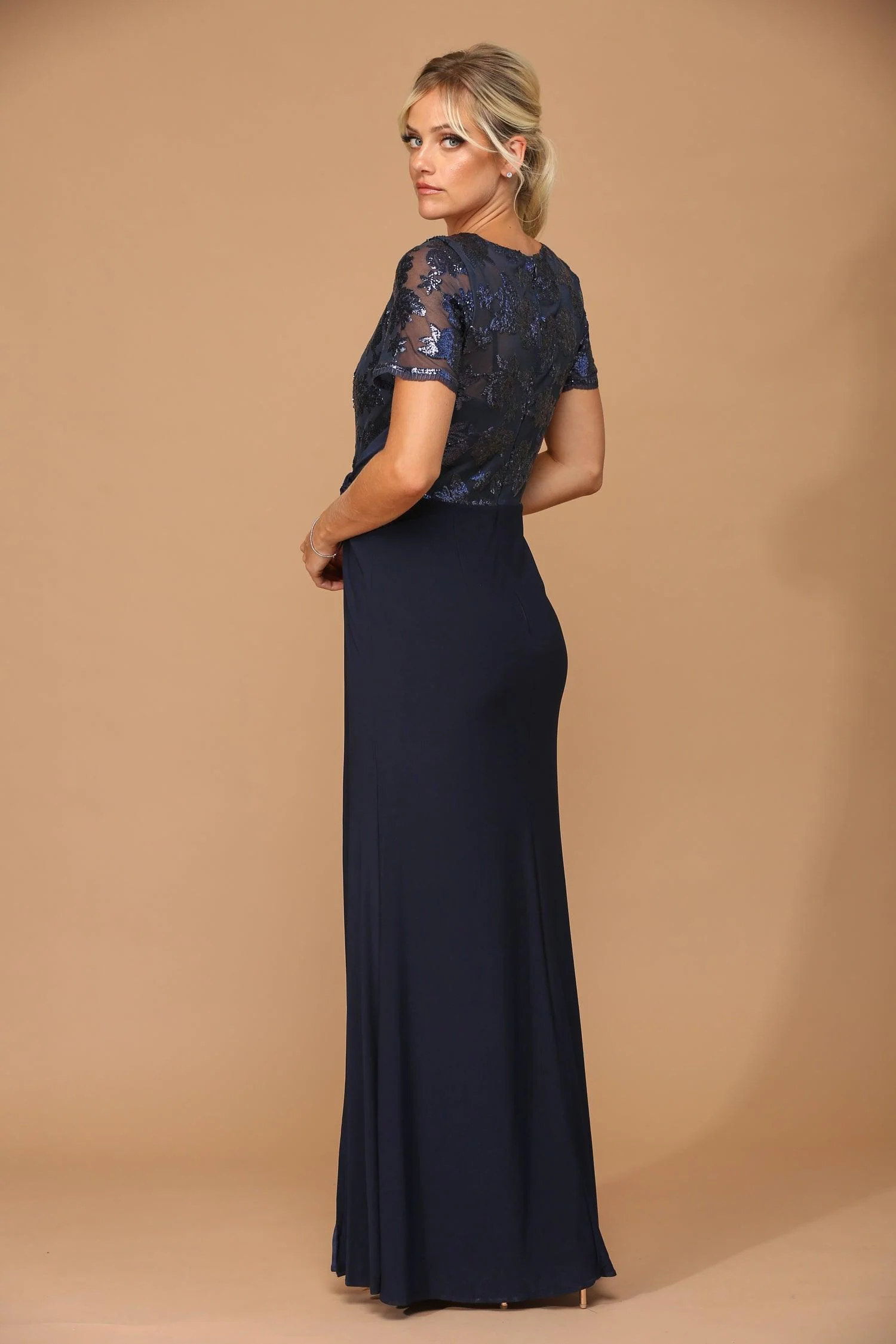 Long Formal Mother of the Bride Evening Dress