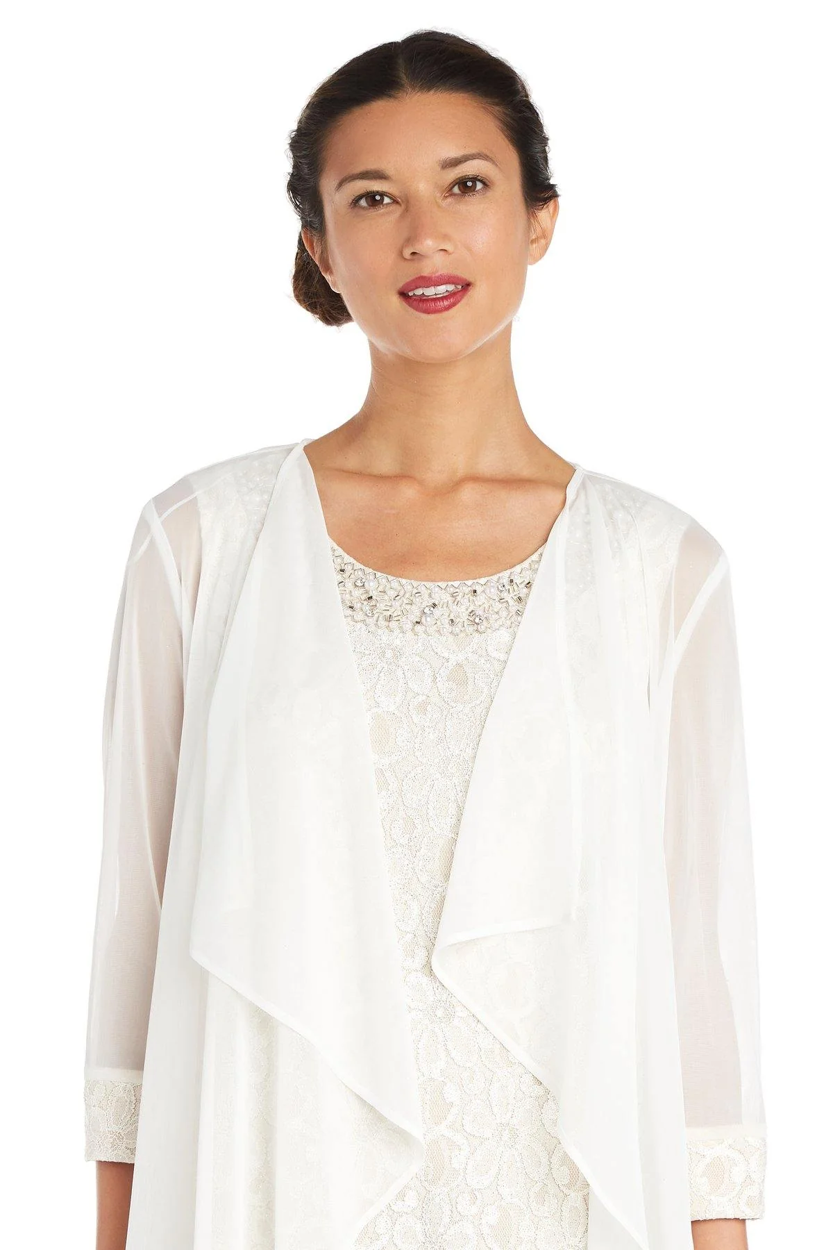 R&M Richards 2208P Short Sleeveless Petite Dress