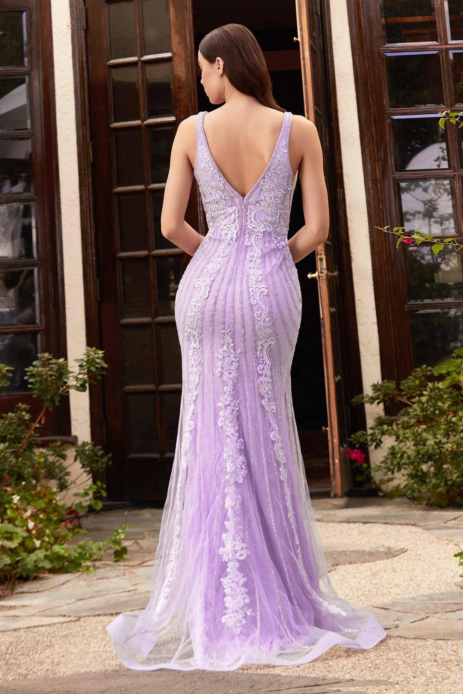 Cinderella Divine CD981 Sleeveless Formal Prom Long Dress