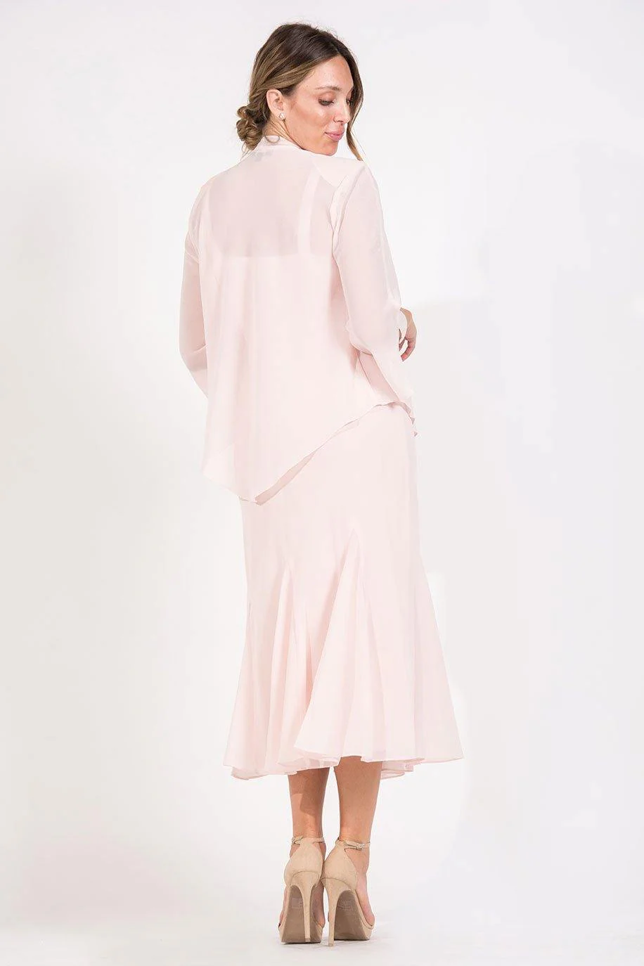 R&M Richards 058260 Long Formal Jacket Dress