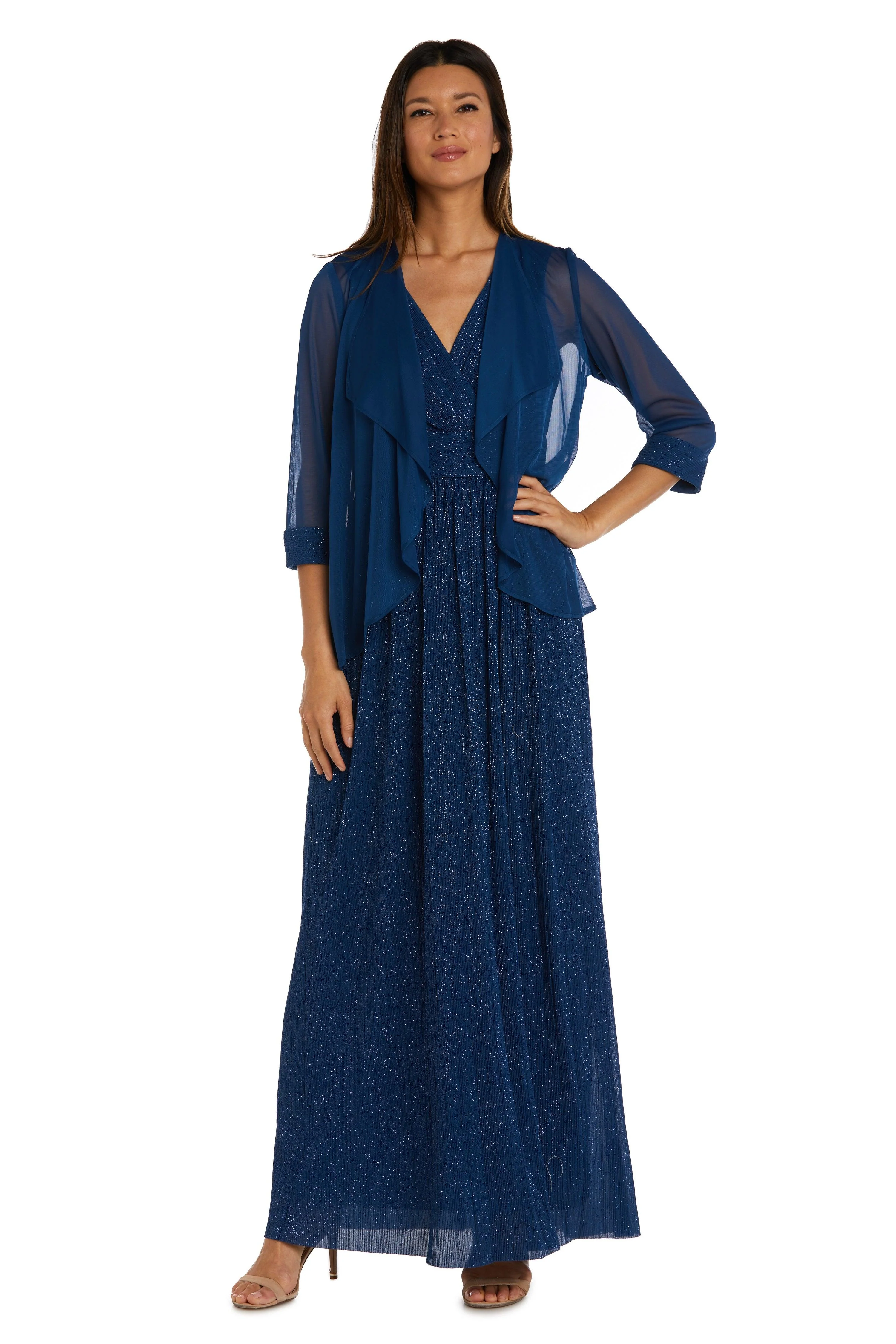 R&M Richards 2475 Long Mother Of The Bride Dress