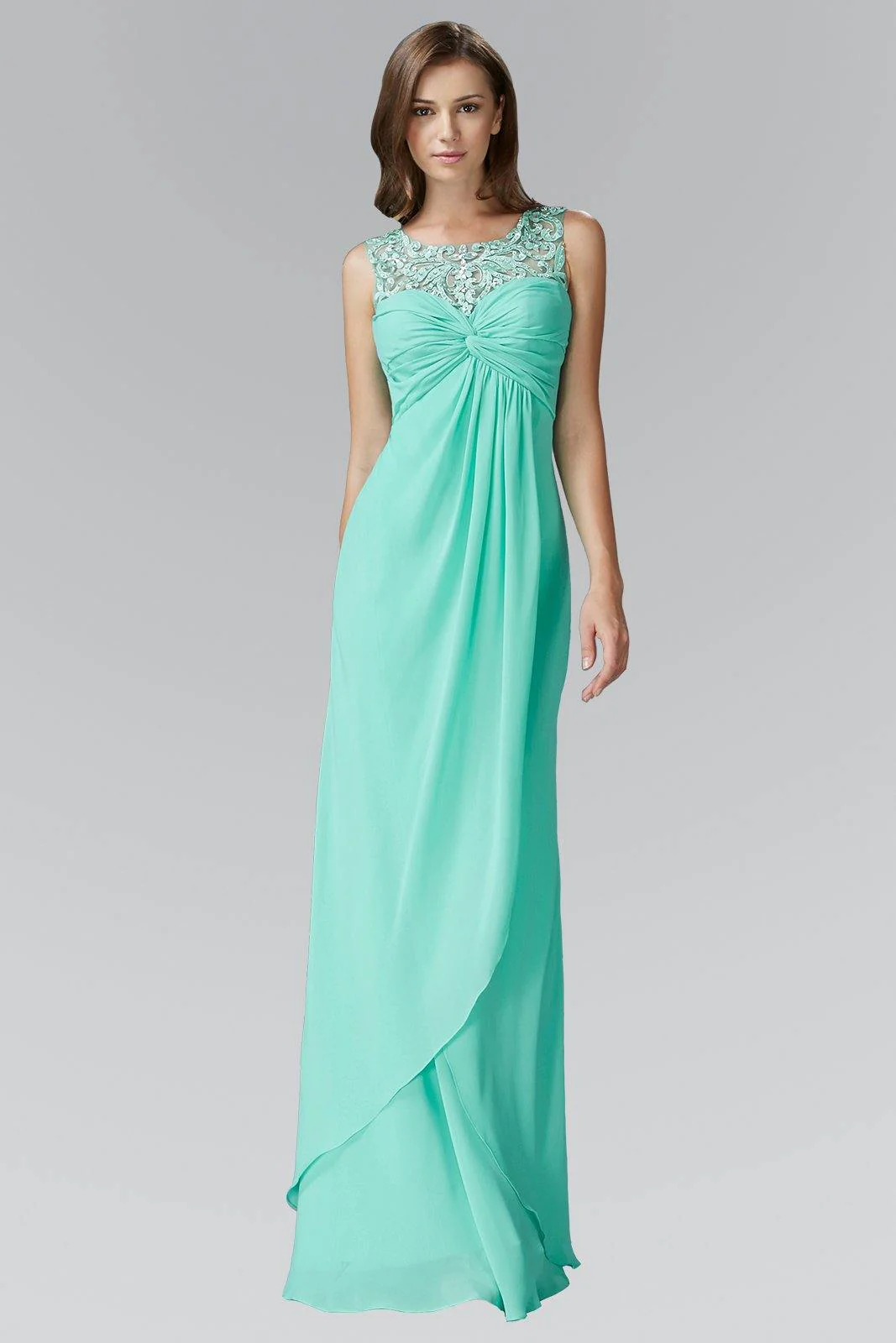 Empire Line Prom Long Dress