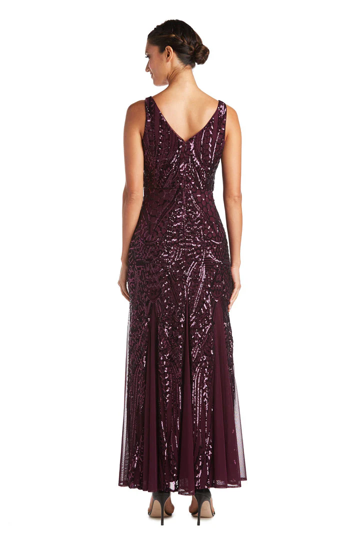 Nightway Long Formal Sequins Dress 21685