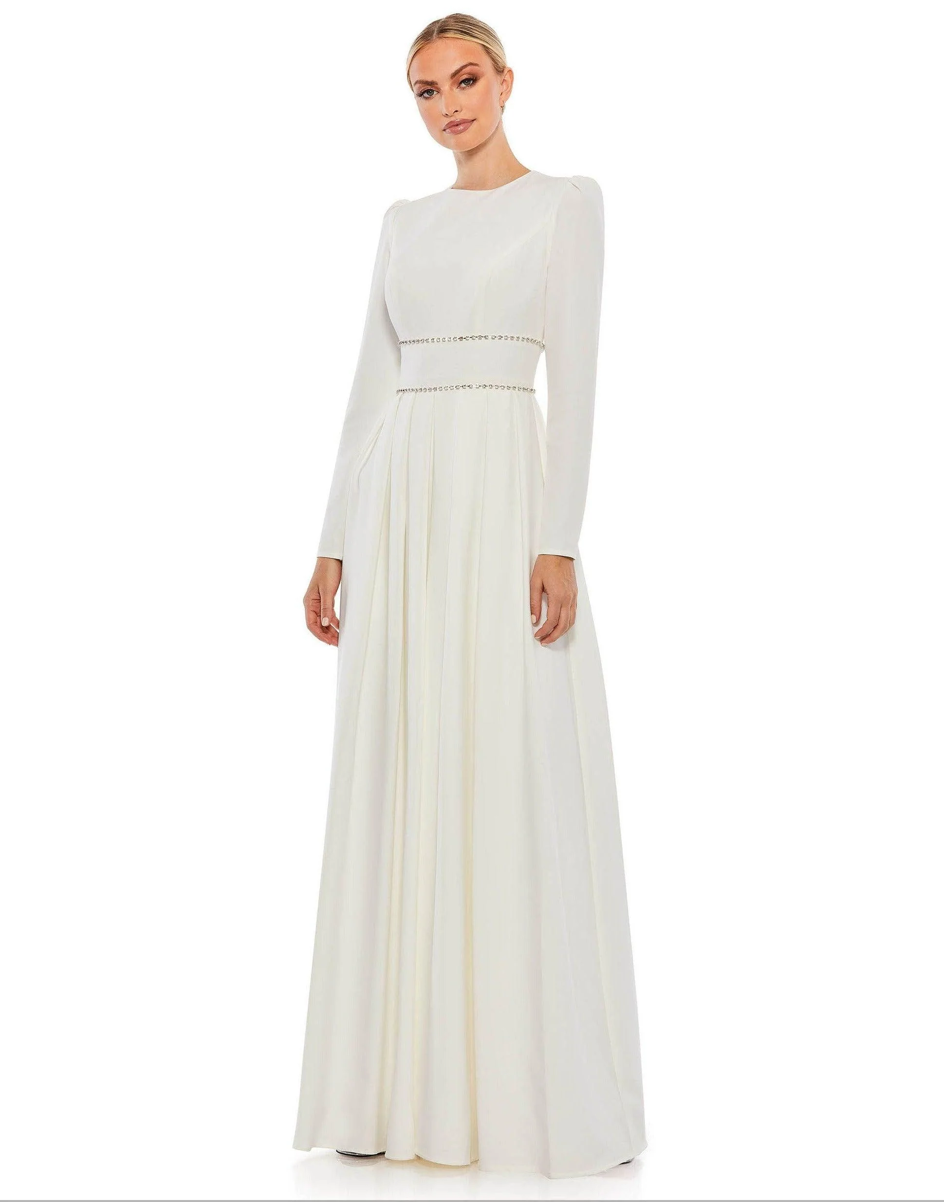 Mac Duggal Long Sleeve Formal Evening Dress Sale