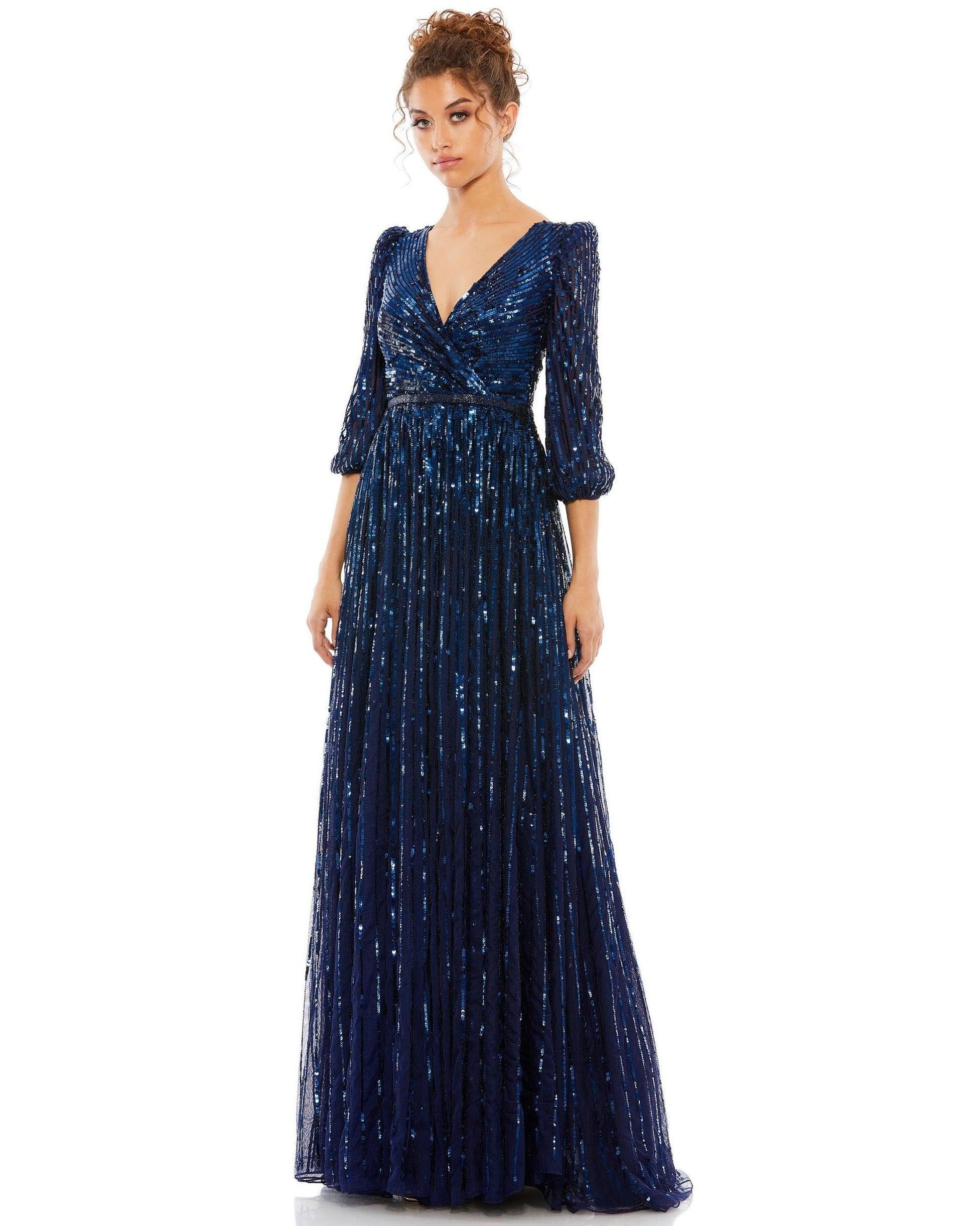 Mac Duggal Mother of the Bride Long Dress Sale