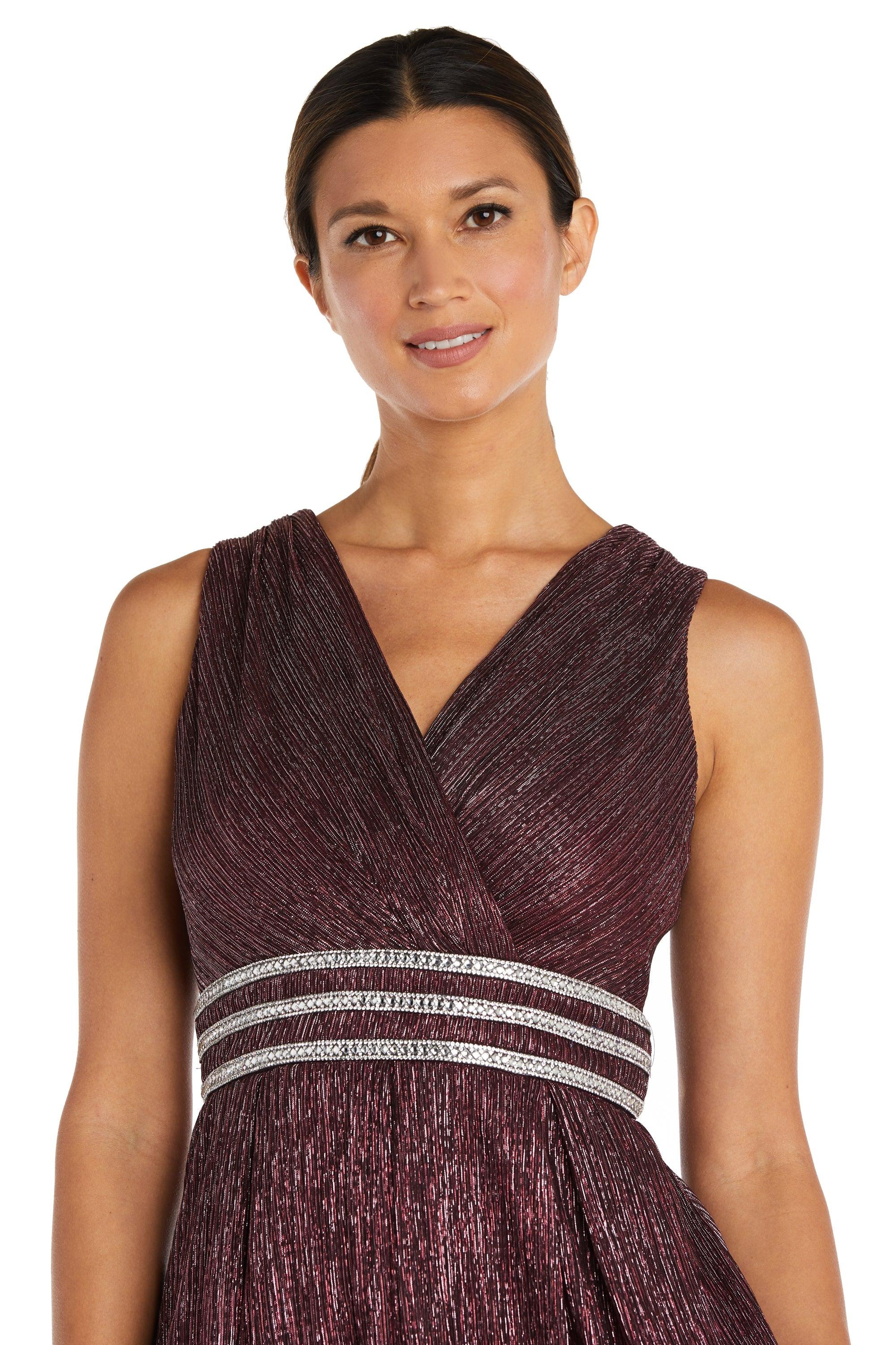 R&M Richards 7068 Long Mother Of The Bride Dress