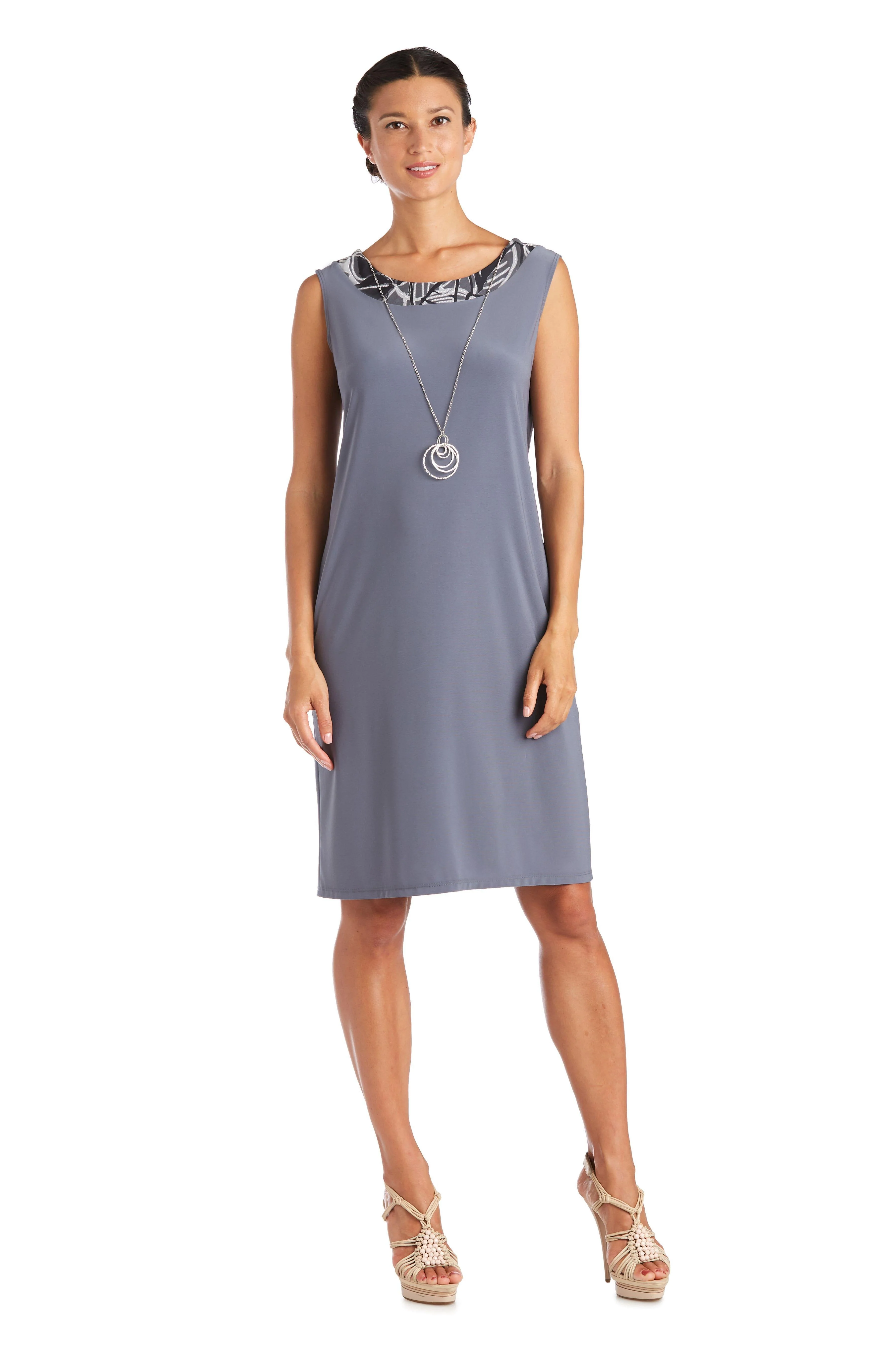 R&M Richards 7353 Short Mother Of Bride Jacket Dress