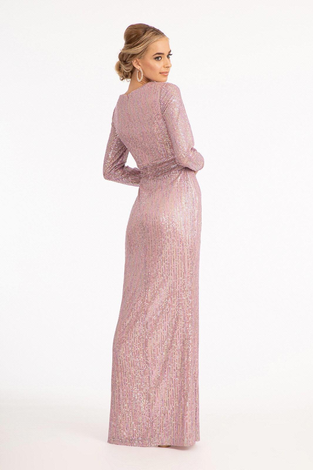 Long Sleeve Formal Mermaid Evening Dress Sale